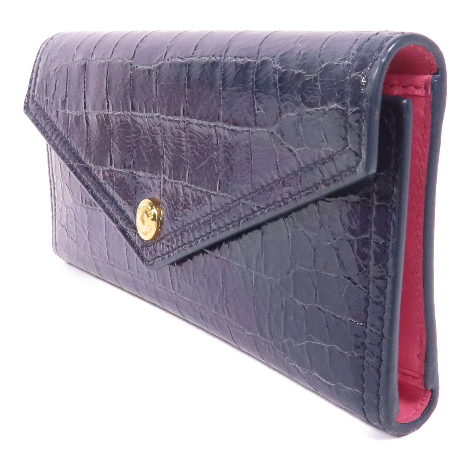 Miu Miu 皮革Long Wallet金扣長錢包