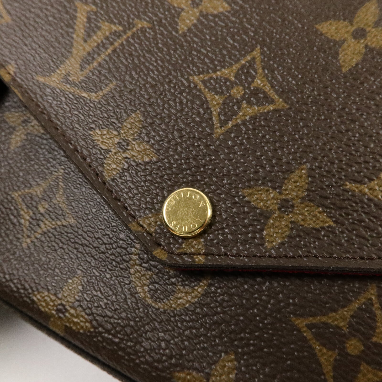 LOUIS VUITTON Monogram Pochette Felicie鏈帶肩背袋
