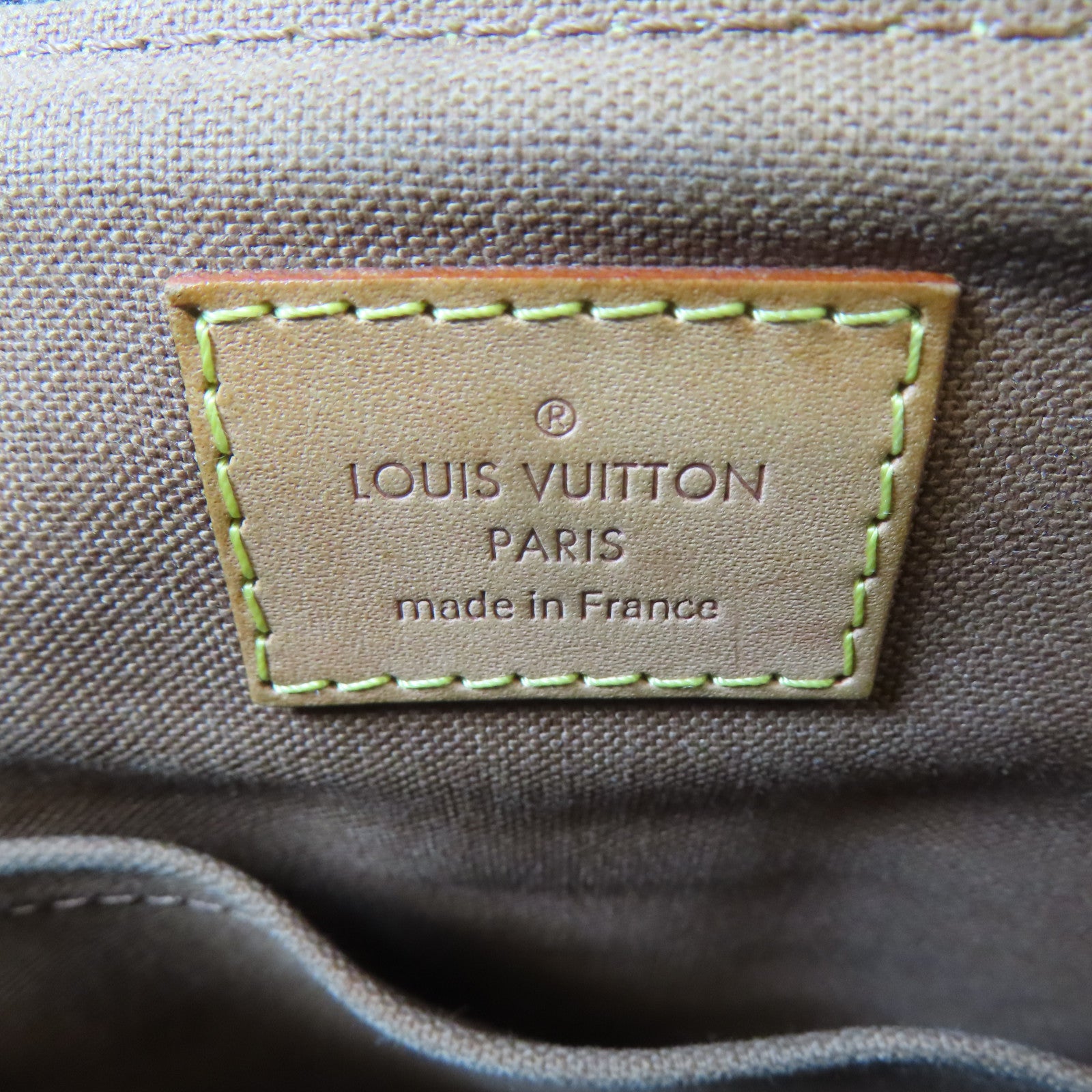 LOUIS VUITTON Monogram Palermo PM金扣手挽肩背兩用袋啡色