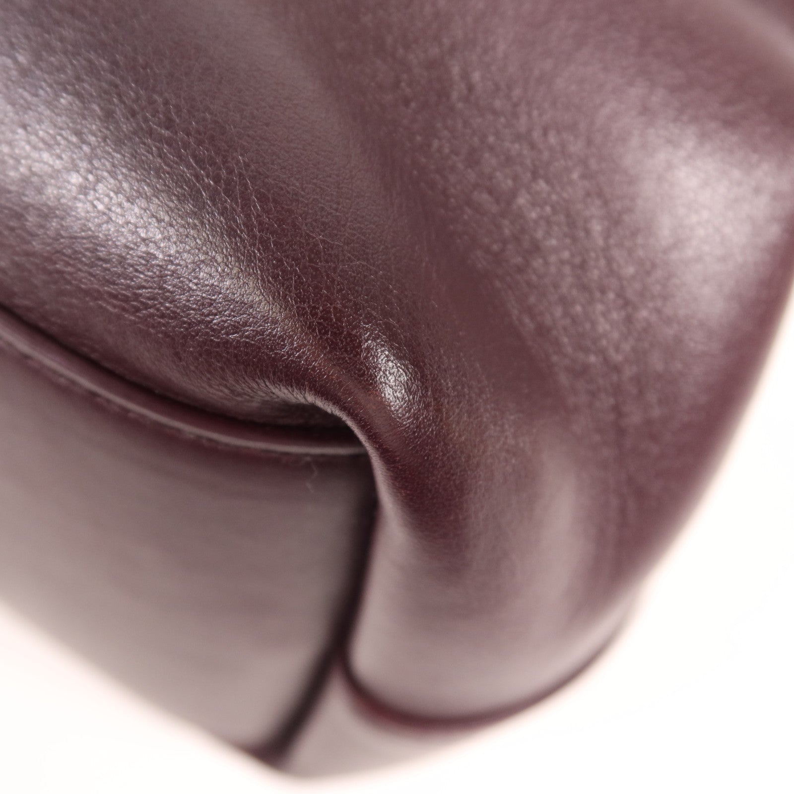 BOTTEGA VENETA 【激減優惠】牛皮皮革Point Triangle Shoulder Bag手挽肩背兩用袋