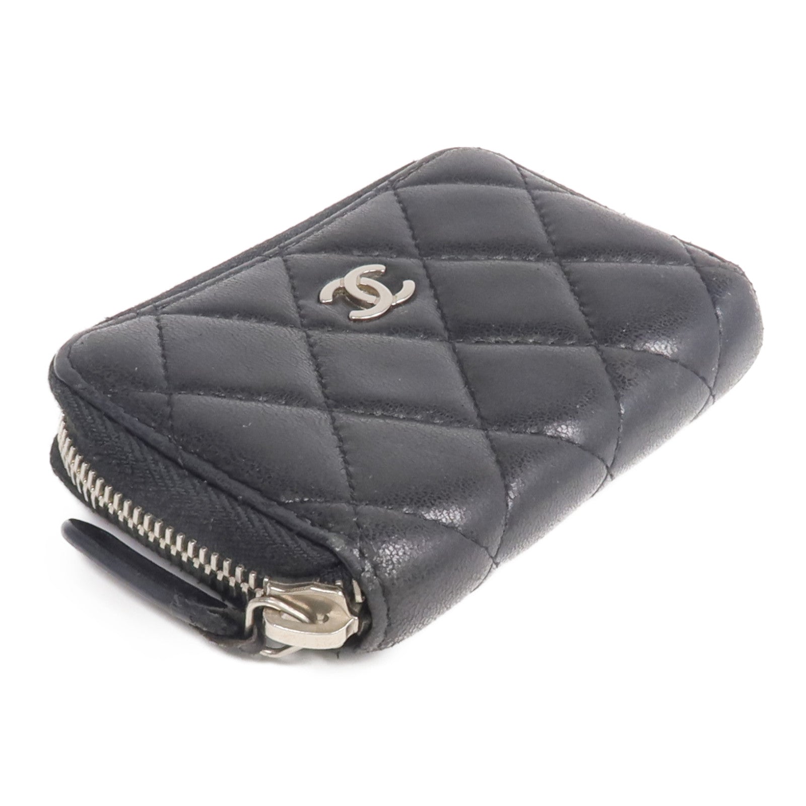 CHANEL 羊皮皮革Coin Purse零錢包