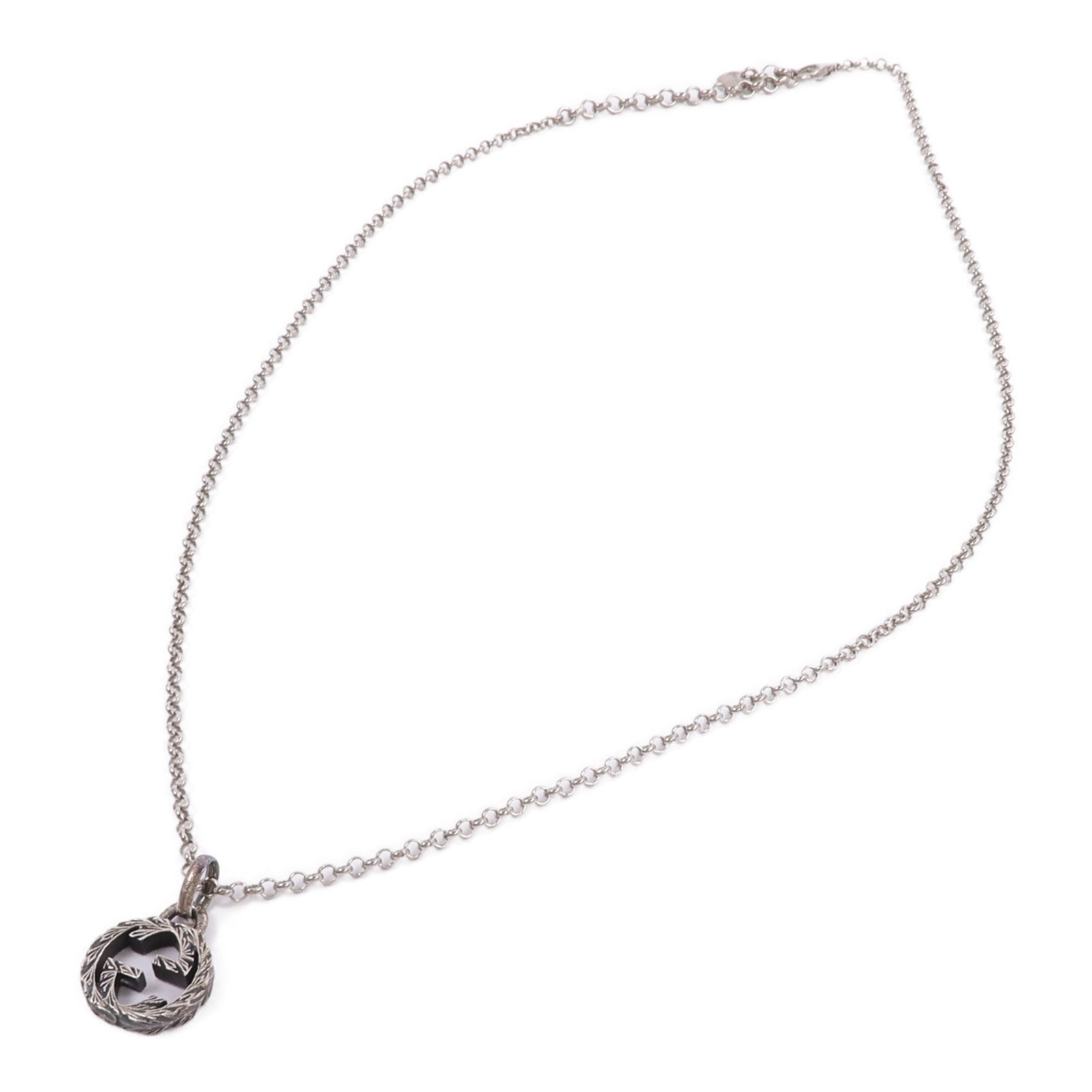 GUCCI 925純銀GG Necklace項鍊