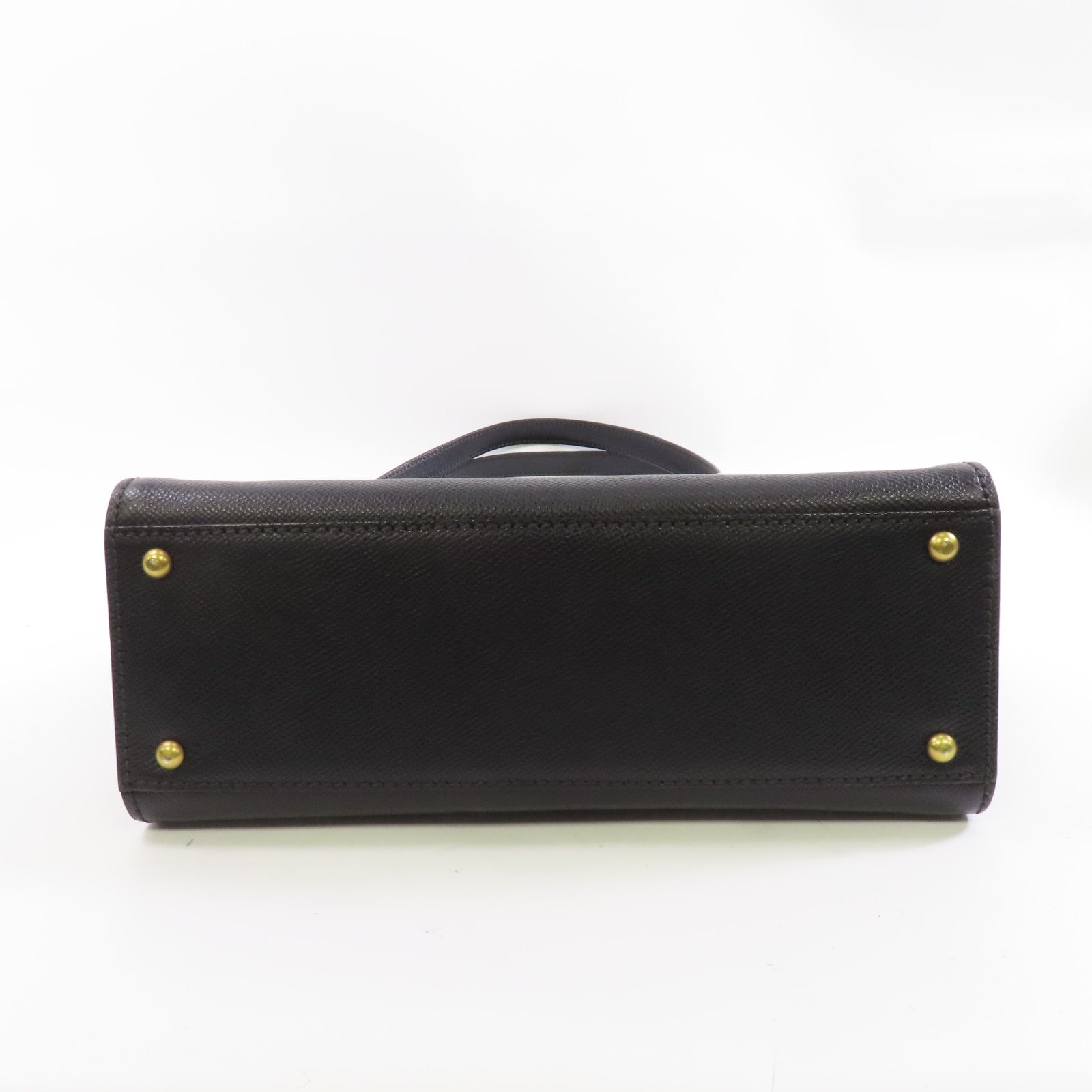 CHANEL 【激減優惠】牛皮皮革Vanity Tote Bag金扣肩背袋黑色