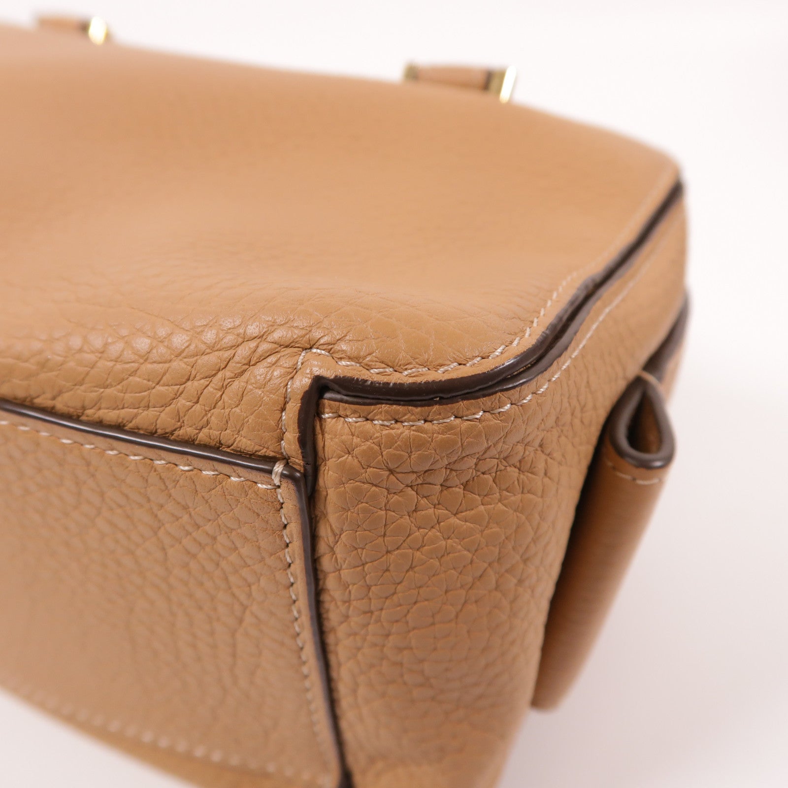 SELECTION 牛皮皮革Delvaux Cool Box Mini金扣手挽肩背兩用袋