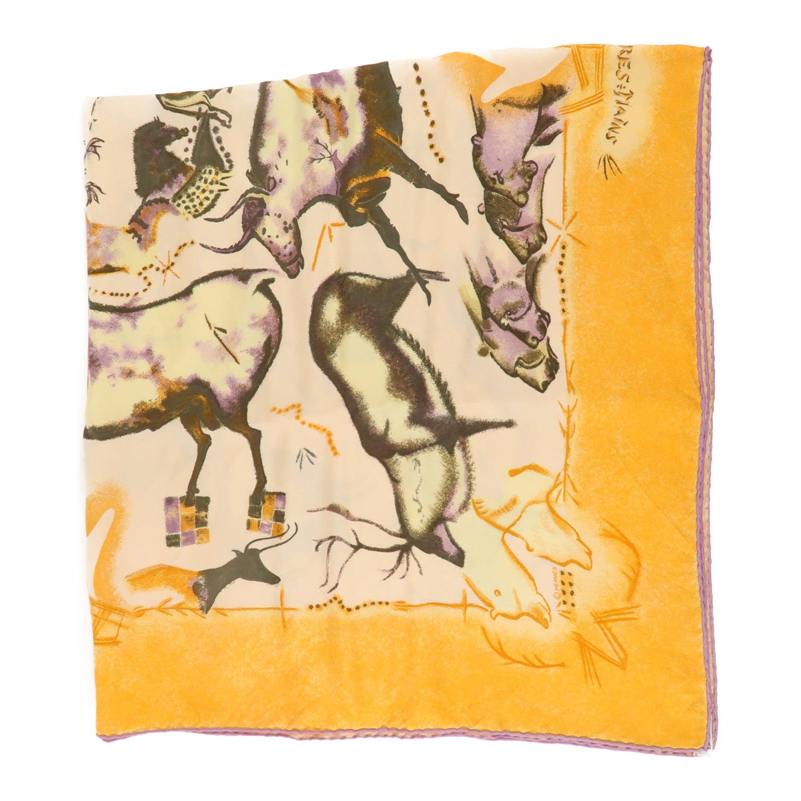 HERMES 絲質Scarf絲巾