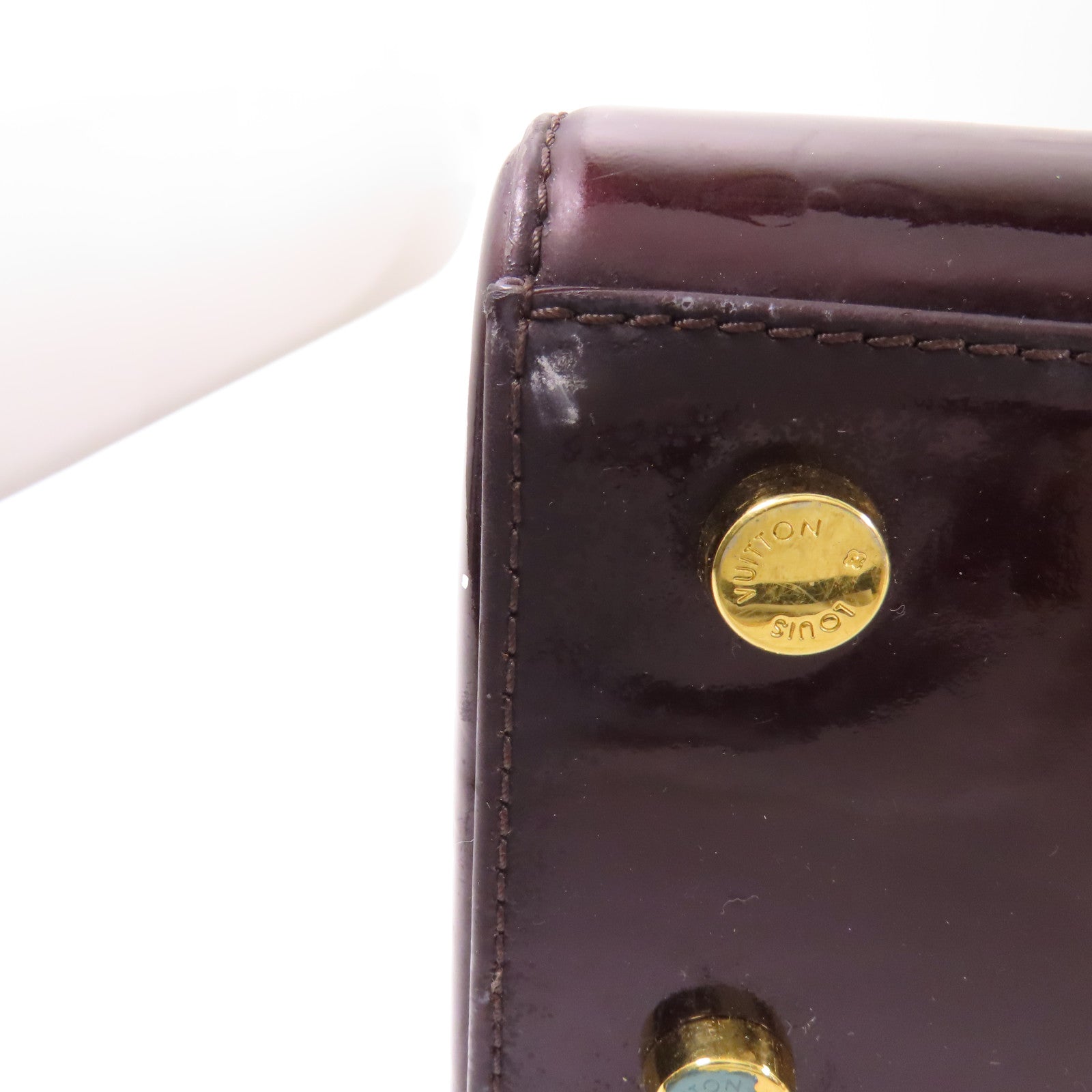 LOUIS VUITTON Vernis Blair MM金扣手挽肩背兩用袋