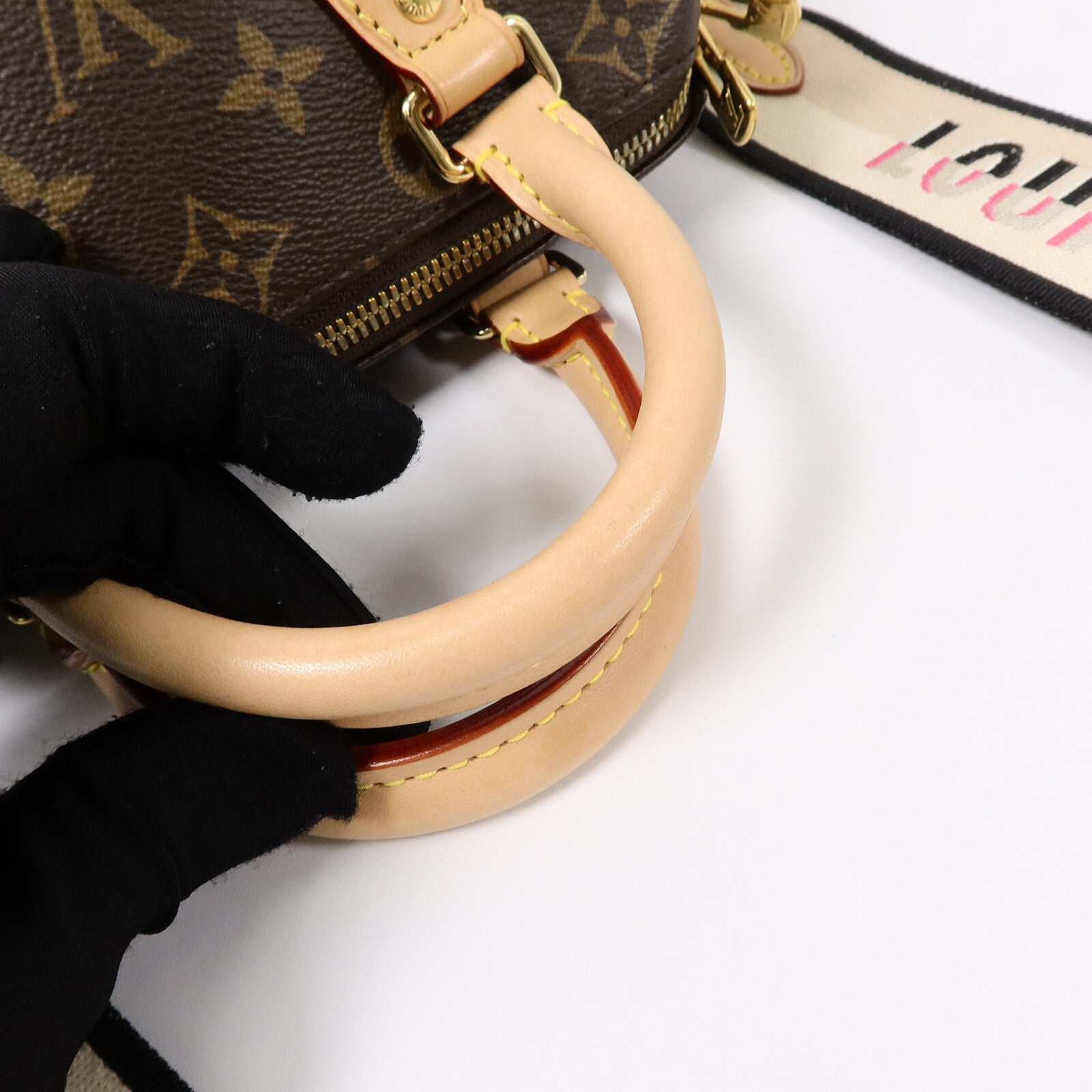 LOUIS VUITTON Monogram Speedy Bandouliere 20手挽肩背兩用袋