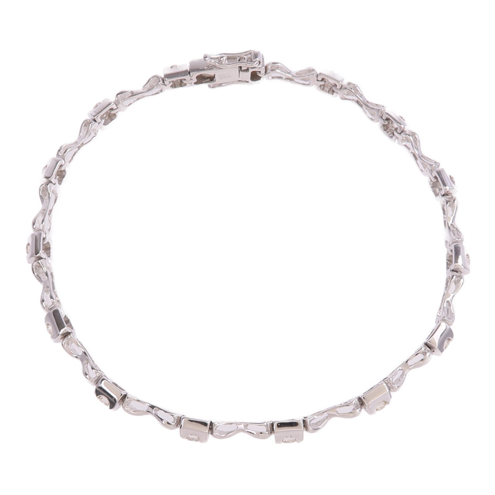 JEWELRY 18K白金Diamond Bracelet鑽石手鏈