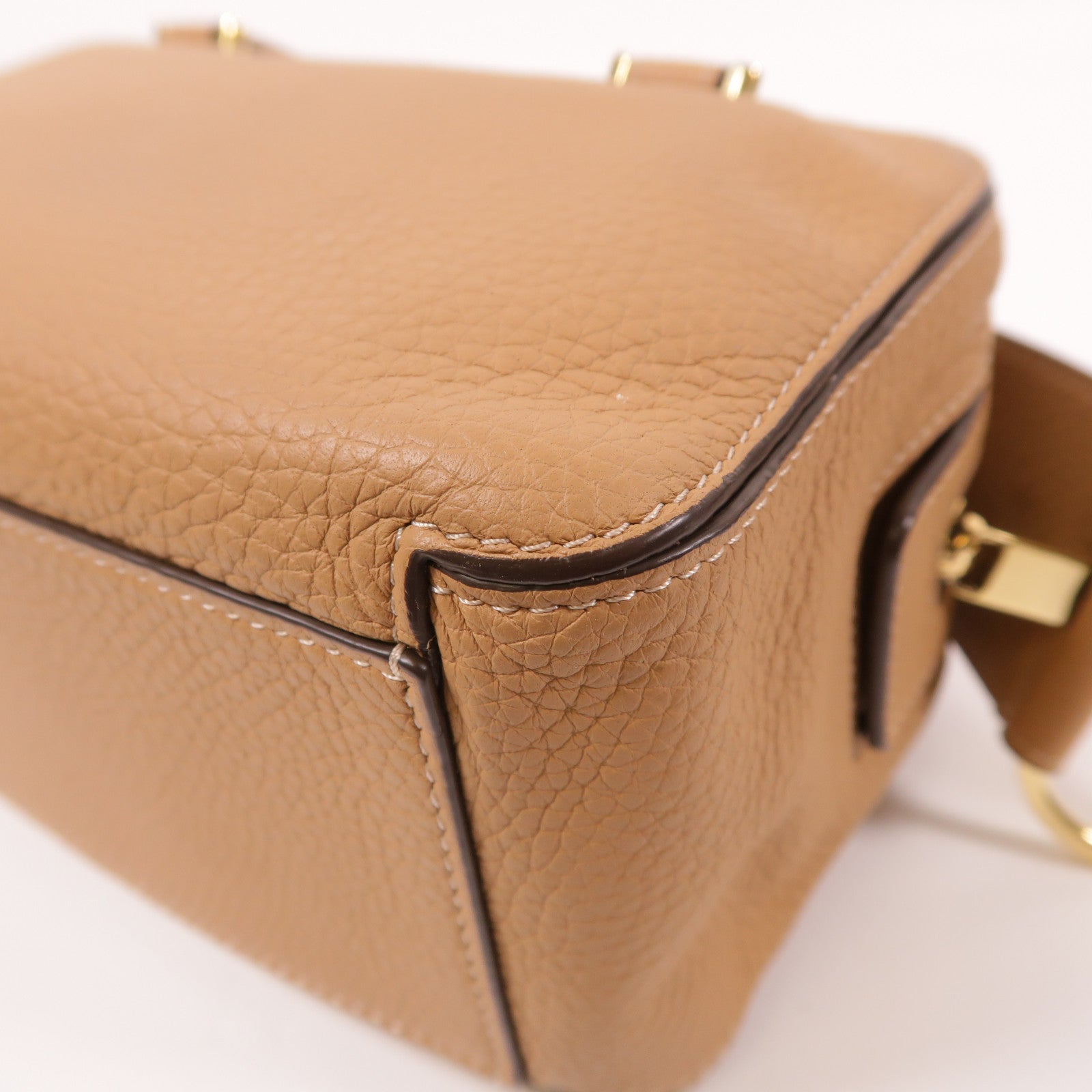 SELECTION 牛皮皮革Delvaux Cool Box Mini金扣手挽肩背兩用袋