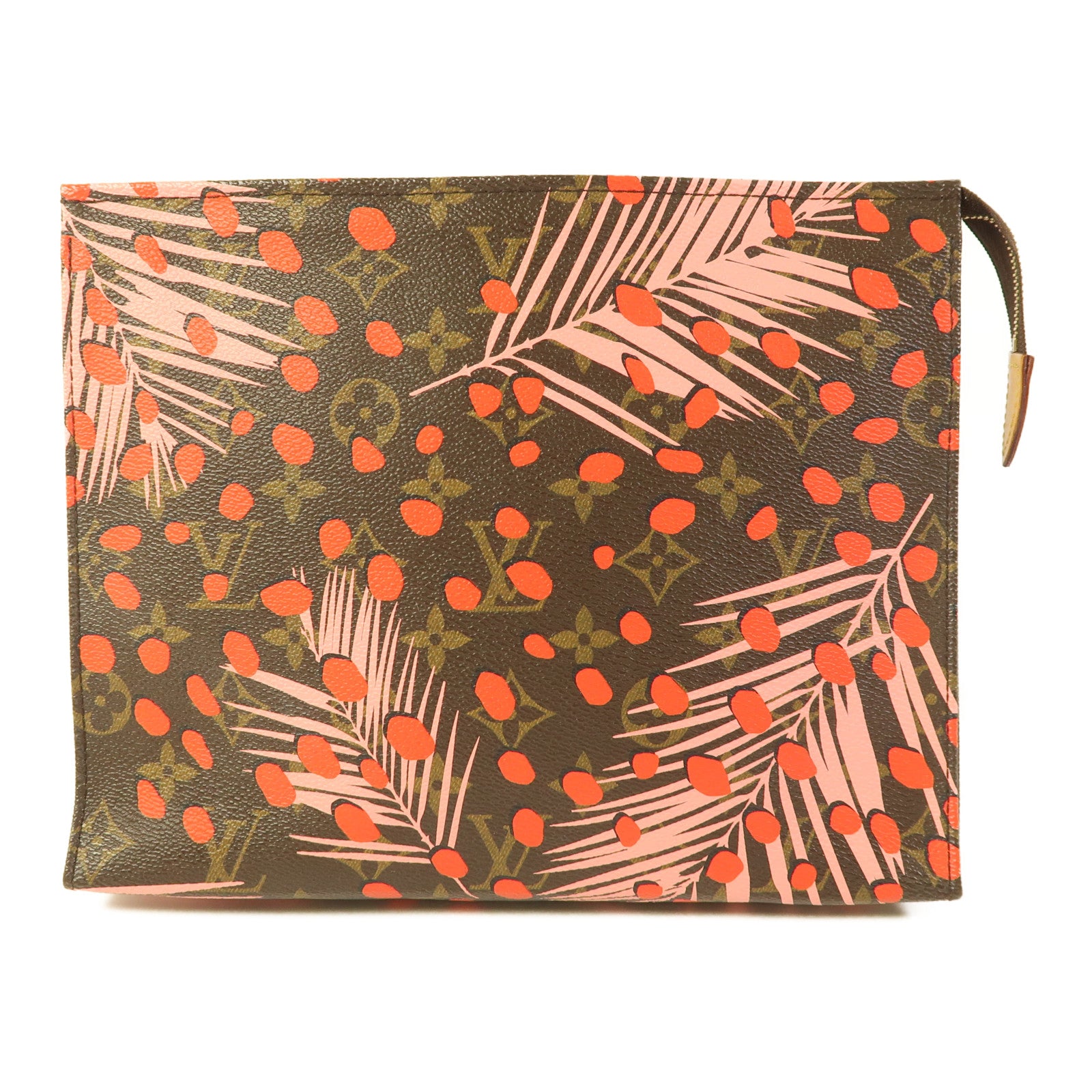 LOUIS VUITTON Monogram Jungle Dots Toiletry Pouch金扣小袋