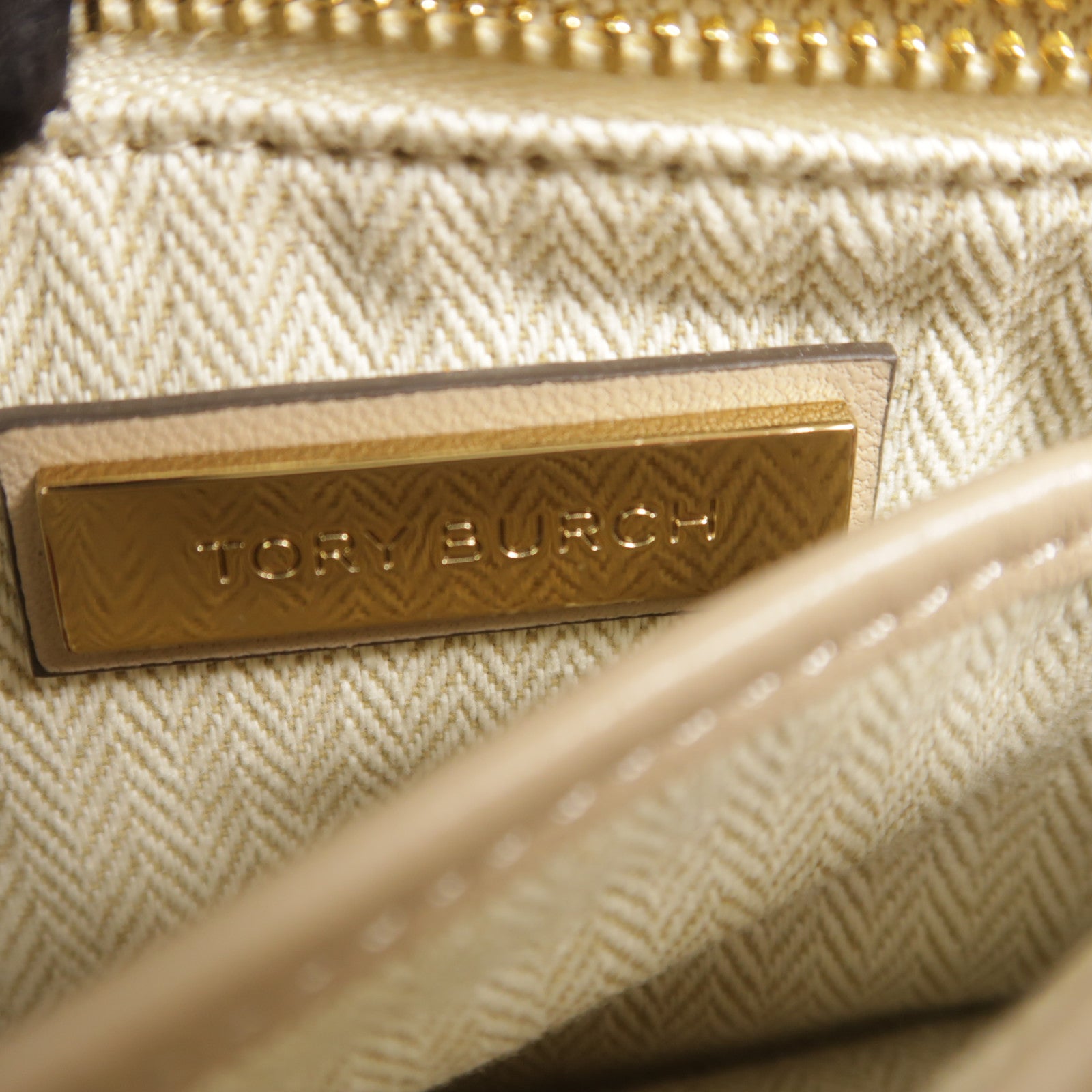 Tory Burch 羊皮皮革Kira Chevron Colorblock手挽肩背兩用袋