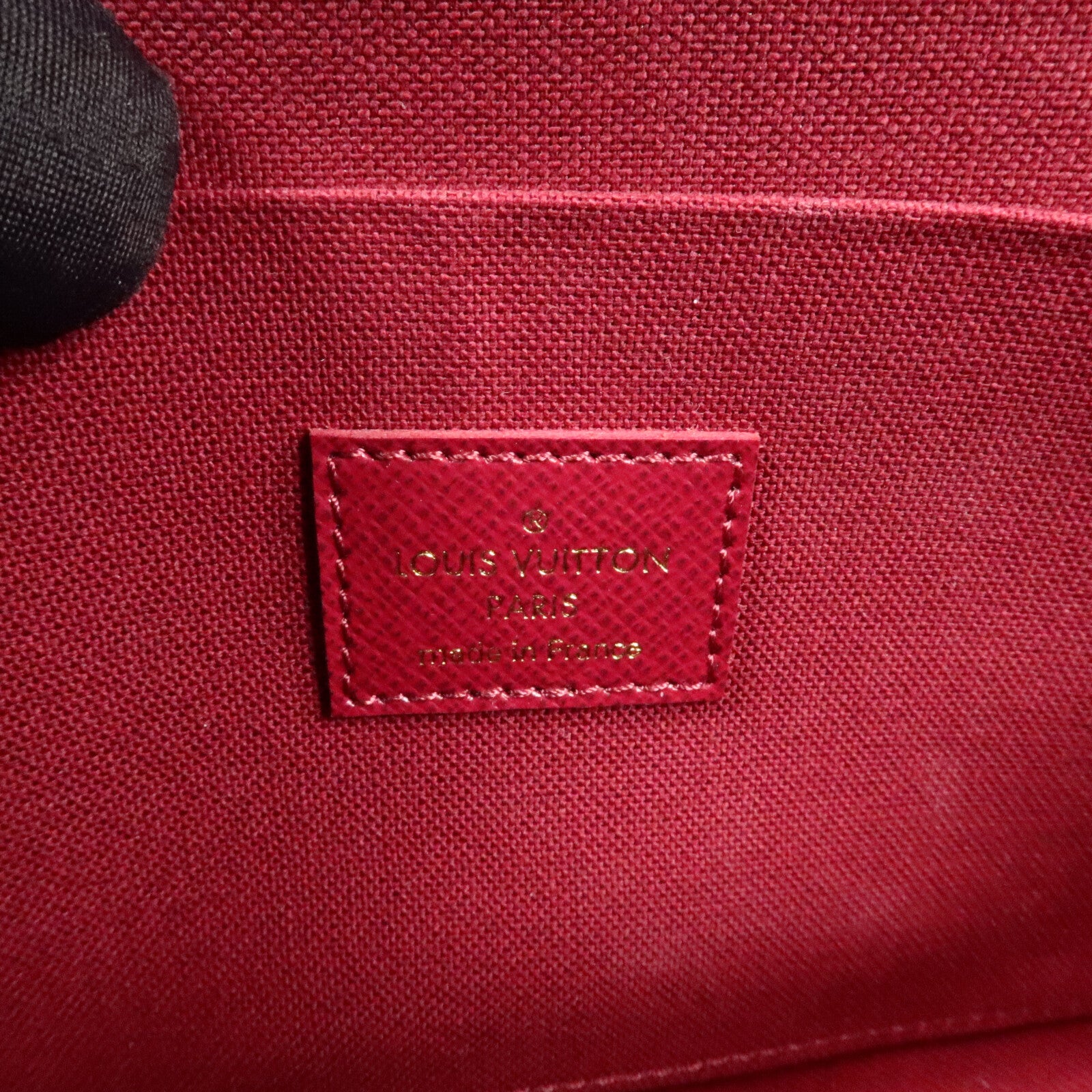 LOUIS VUITTON Monogram Pochette Felicie鏈帶肩背袋