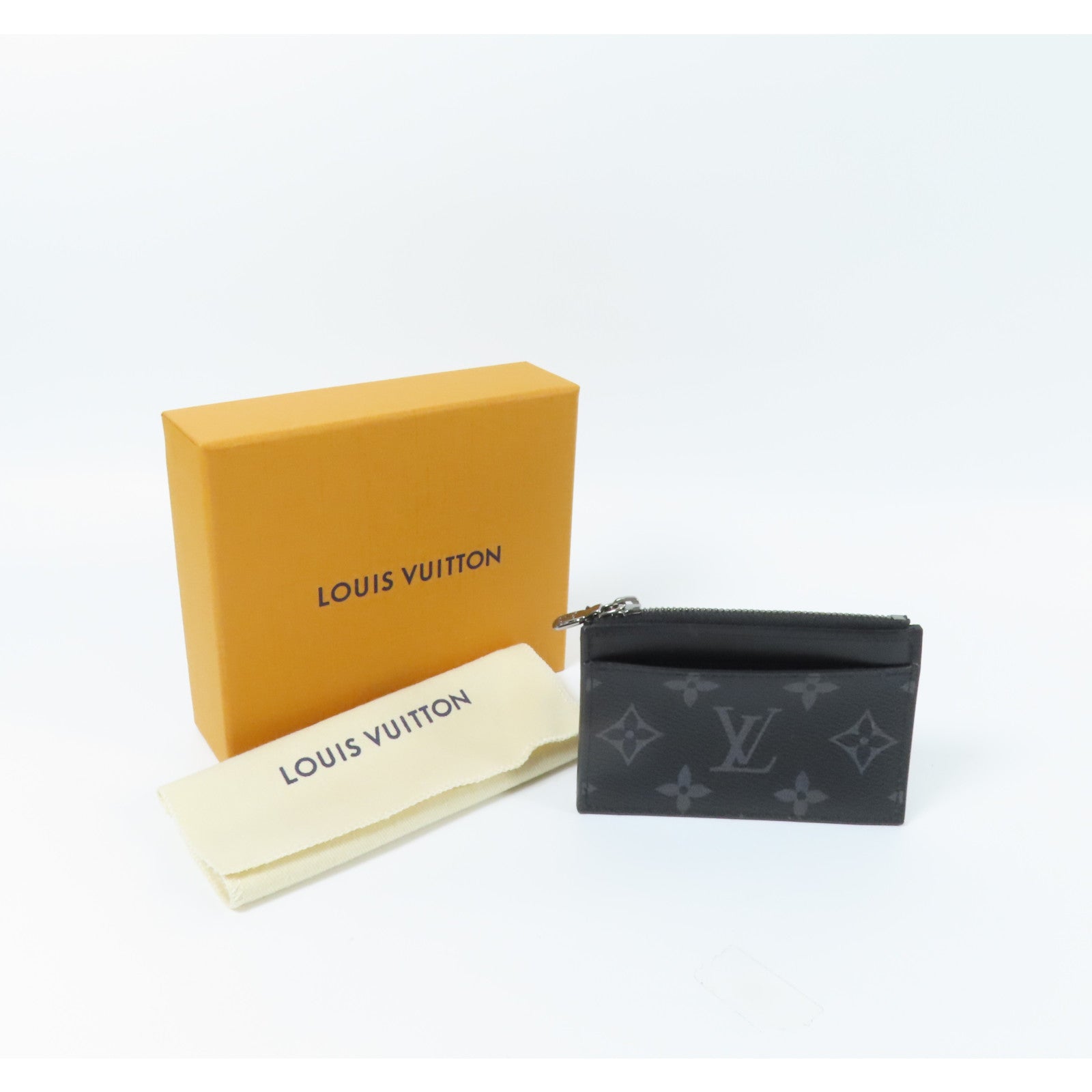 LOUIS VUITTON 【激減優惠】Monogram Eclipse Card Case卡片套