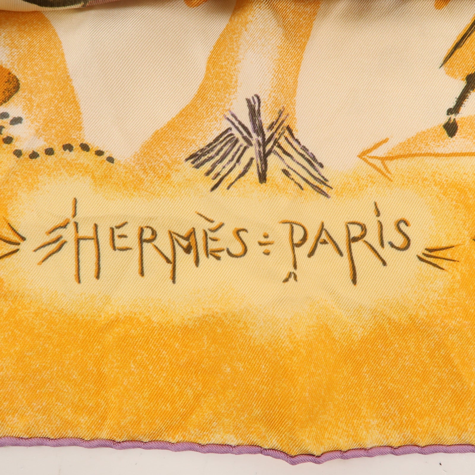 HERMES 絲質Scarf絲巾