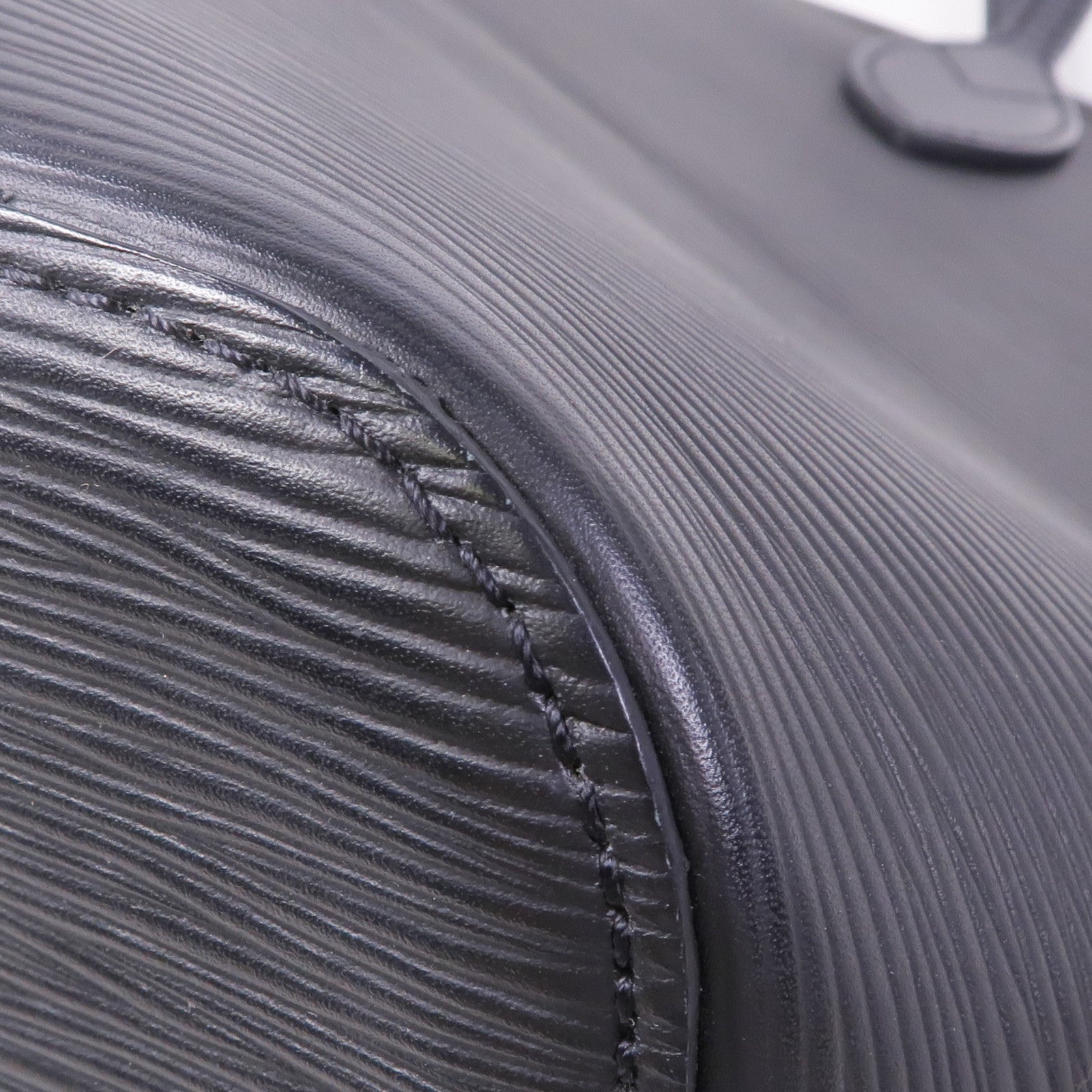 LOUIS VUITTON Epi Neverfull MM銀扣手挽袋