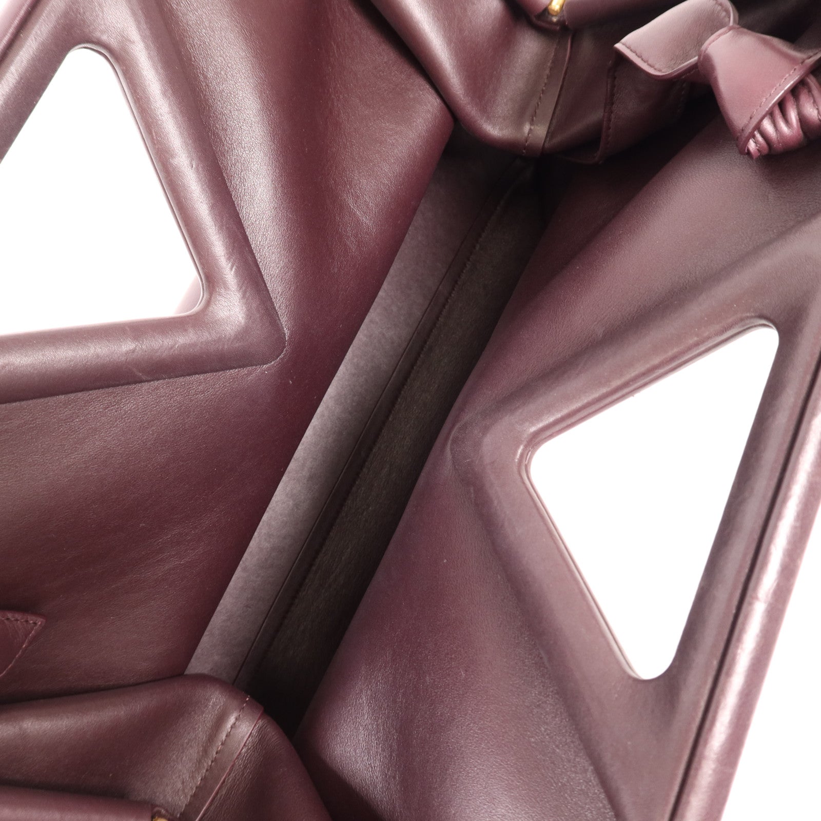 BOTTEGA VENETA 【激減優惠】牛皮皮革Point Triangle Shoulder Bag手挽肩背兩用袋