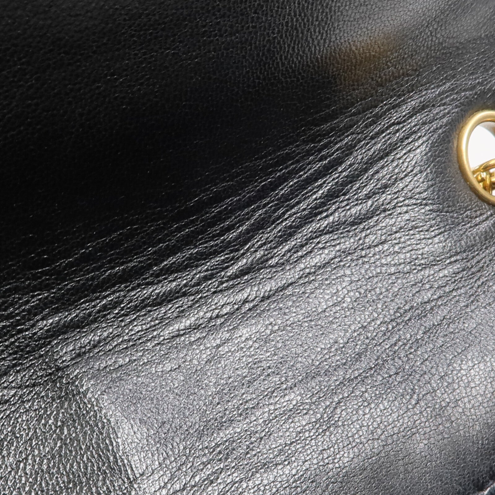 CHANEL 羊皮皮革Chain Shoulder金扣鏈帶肩背袋