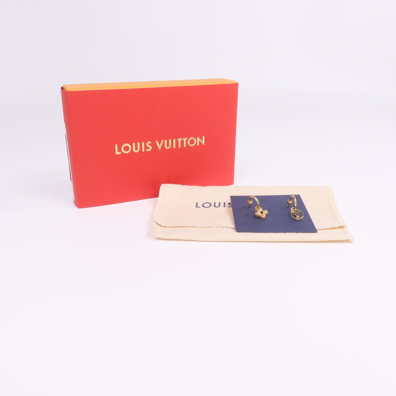 LOUIS VUITTON 金屬Blooming Earrings耳環