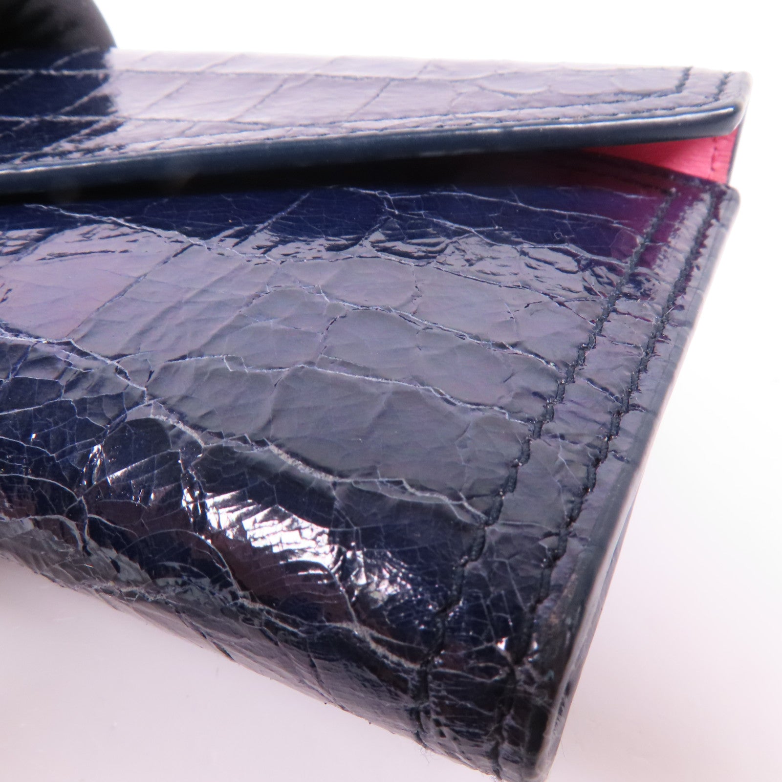 Miu Miu 皮革Long Wallet金扣長錢包