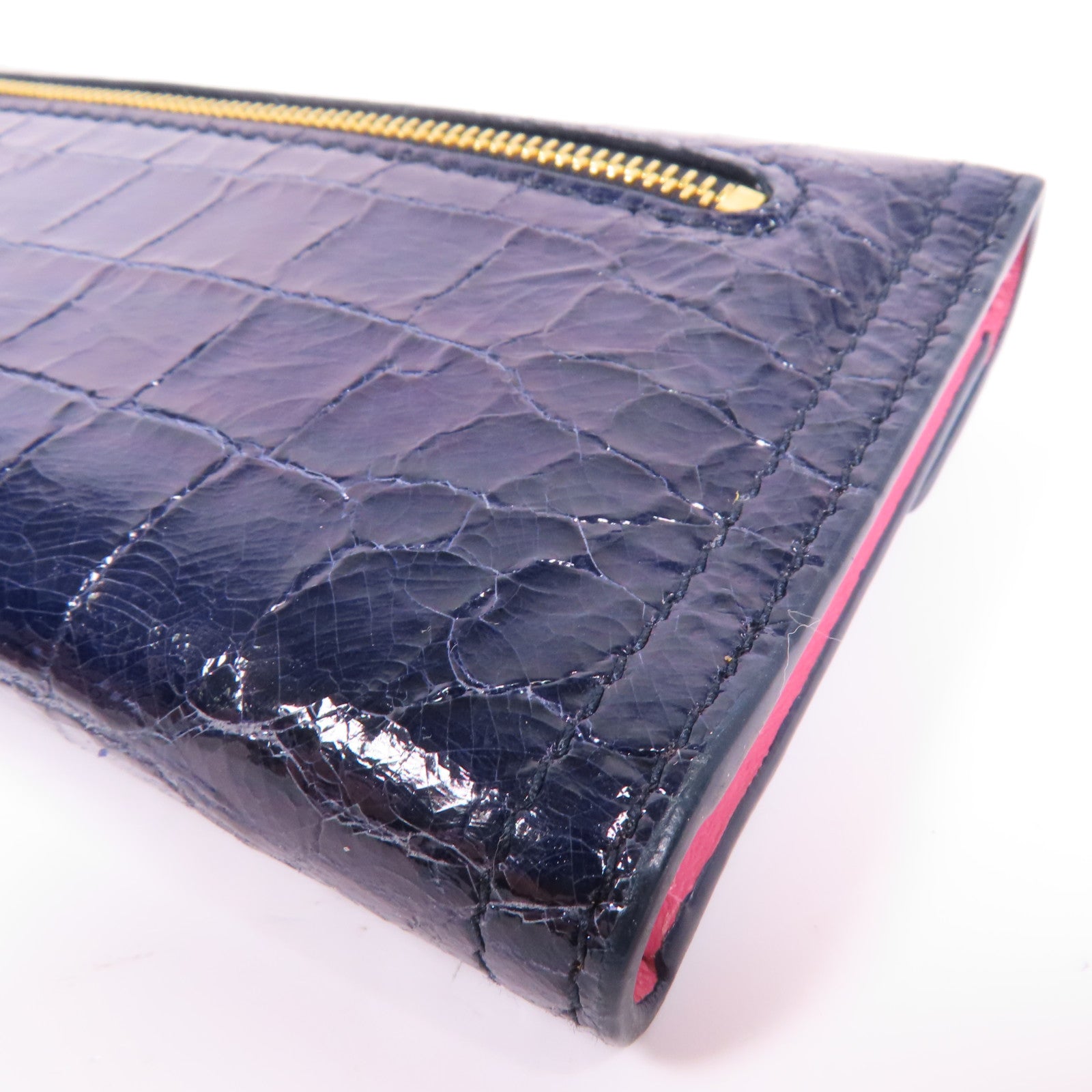 Miu Miu 皮革Long Wallet金扣長錢包