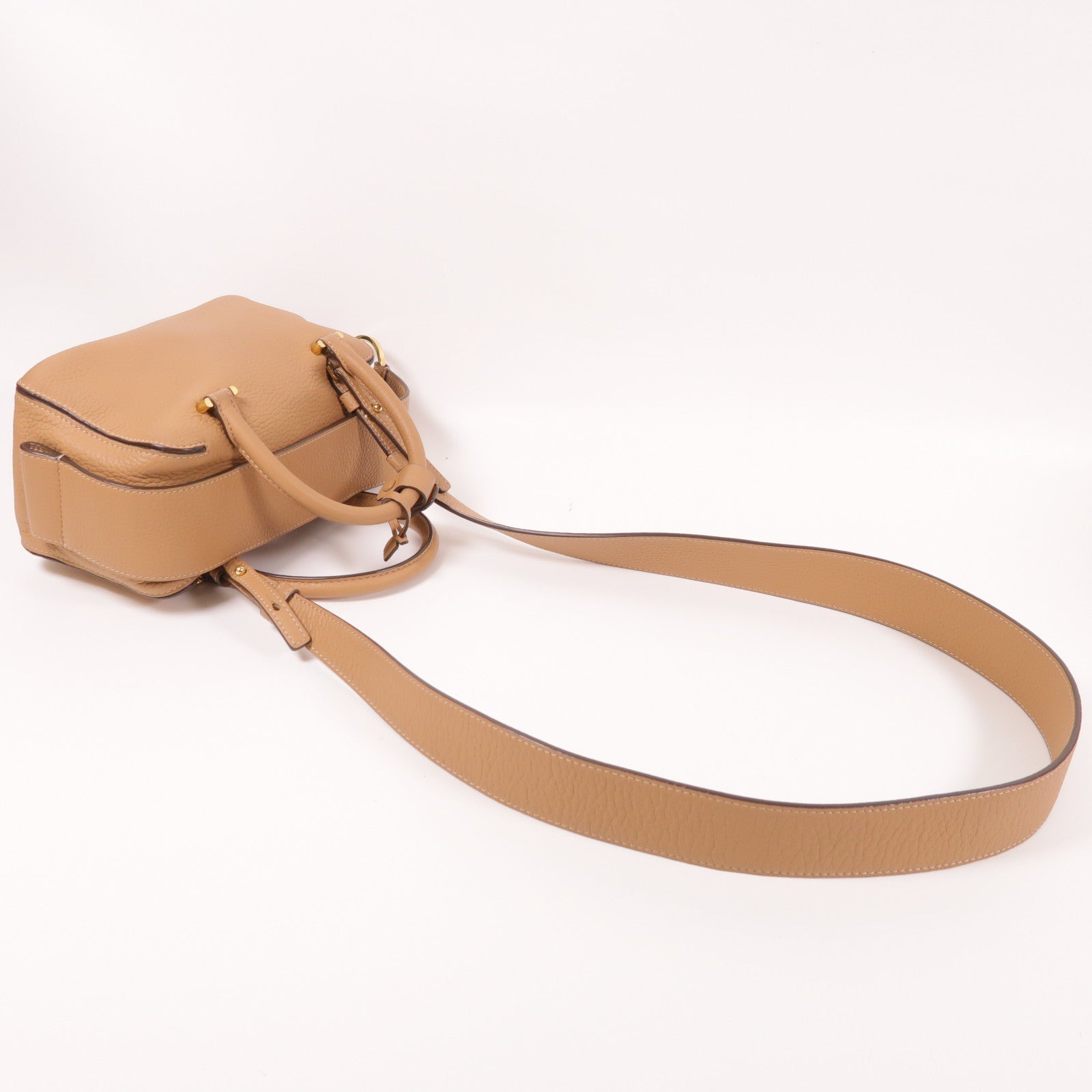 SELECTION 牛皮皮革Delvaux Cool Box Mini金扣手挽肩背兩用袋
