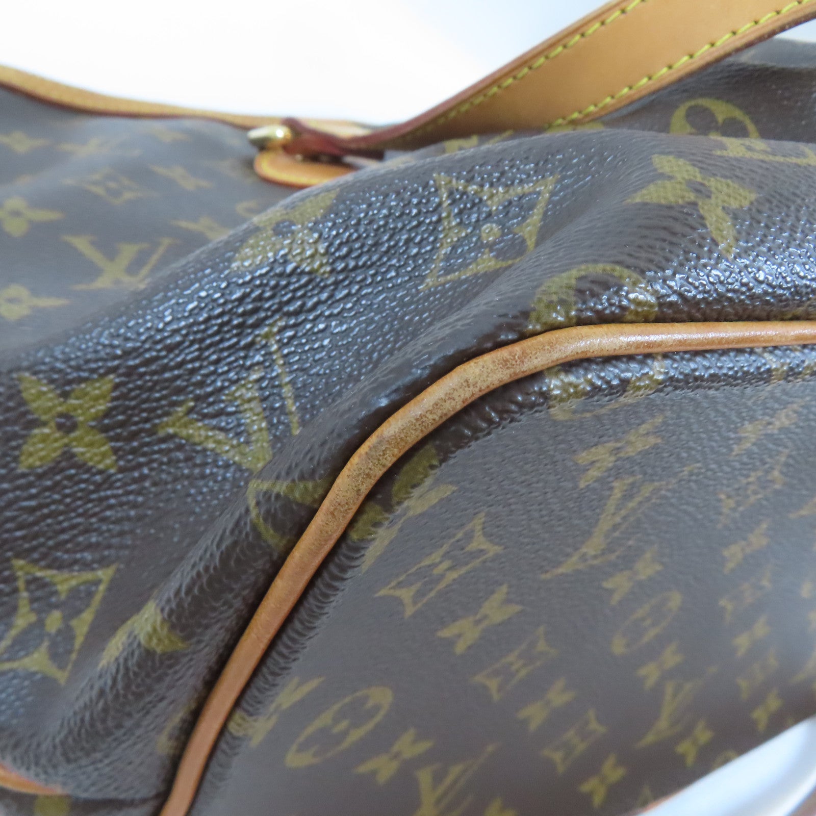 LOUIS VUITTON Monogram Palermo PM金扣手挽肩背兩用袋啡色