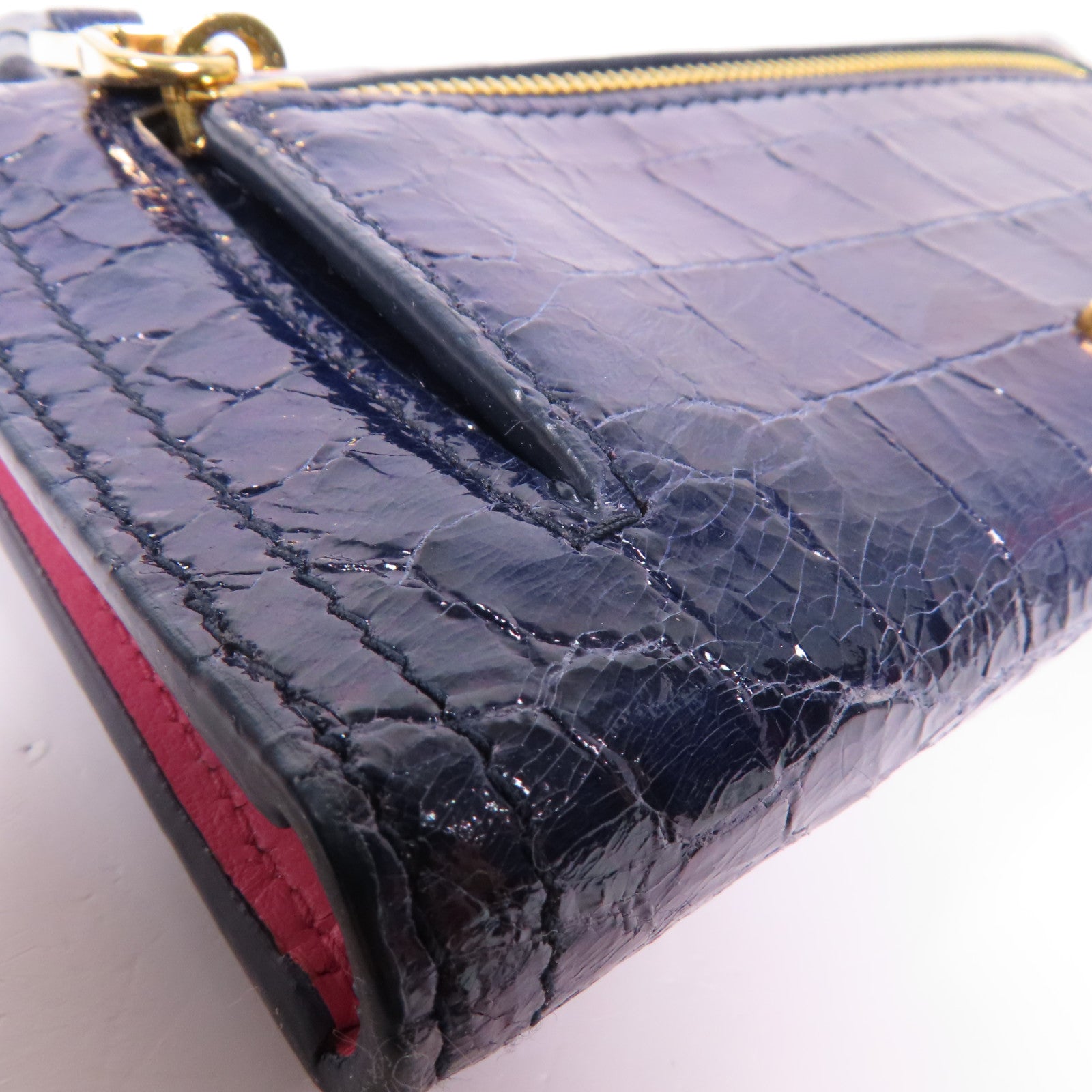 Miu Miu 皮革Long Wallet金扣長錢包