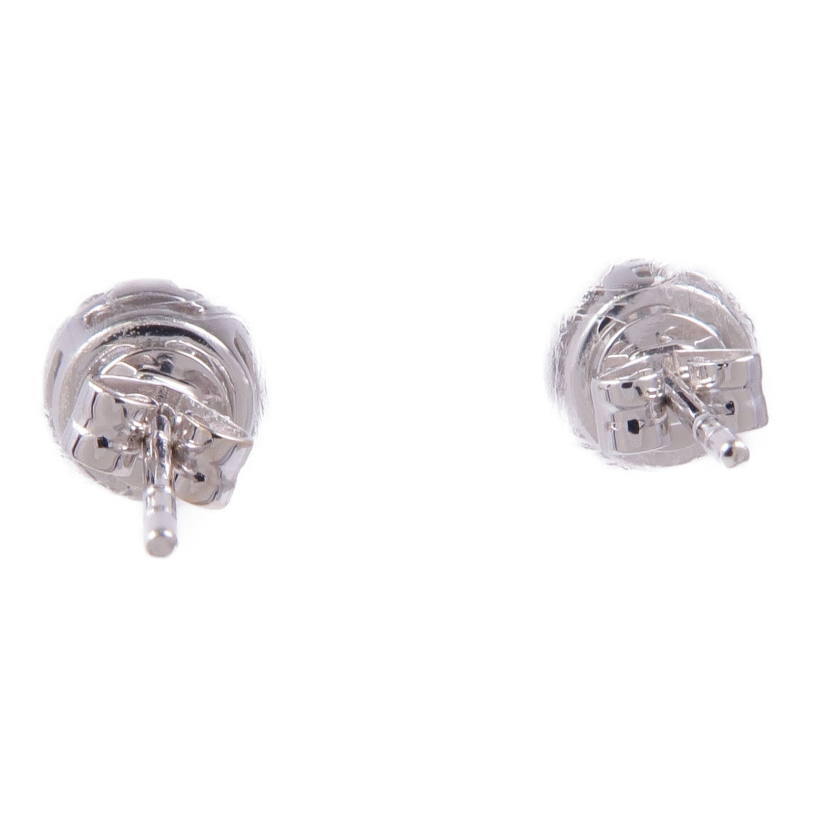 JEWELRY 0.54ct Diamond Earrings 18K White Gold