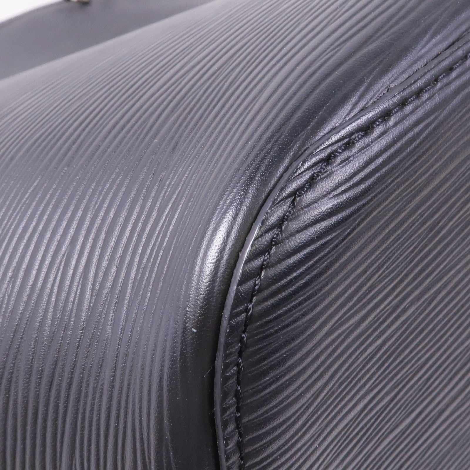 LOUIS VUITTON Epi Neverfull MM銀扣手挽袋