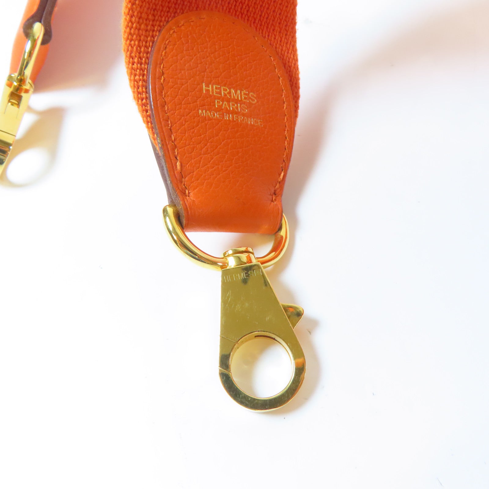 HERMES 【激減優惠】Evercolor皮革Tool Box 20 2 Way Shoulder Bag金扣手挽肩背兩用袋火焰橘
