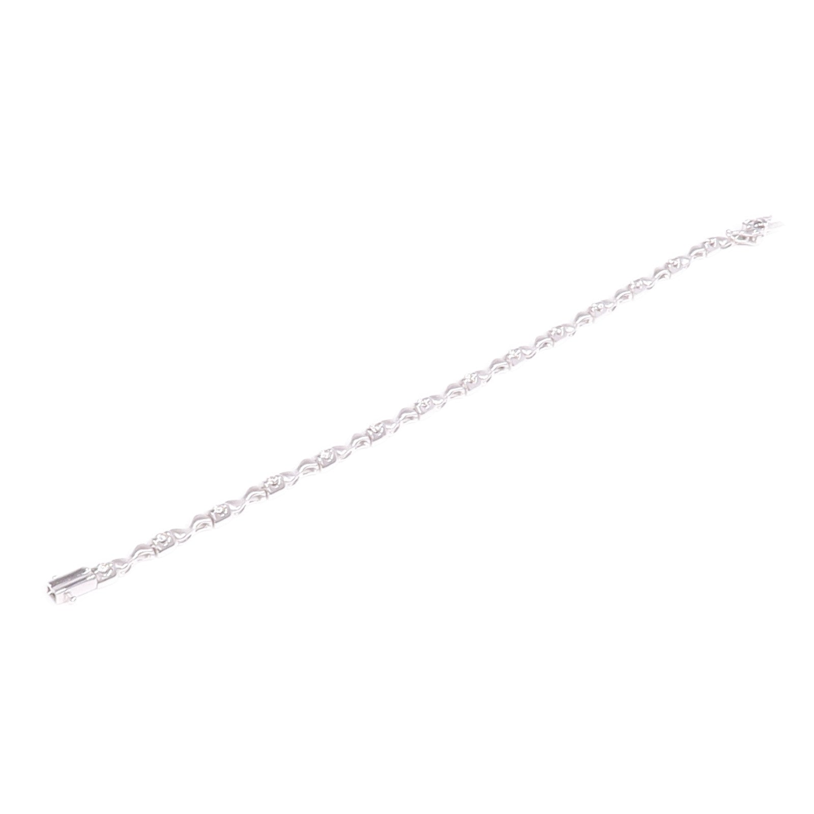 JEWELRY 18K白金Diamond Bracelet鑽石手鏈