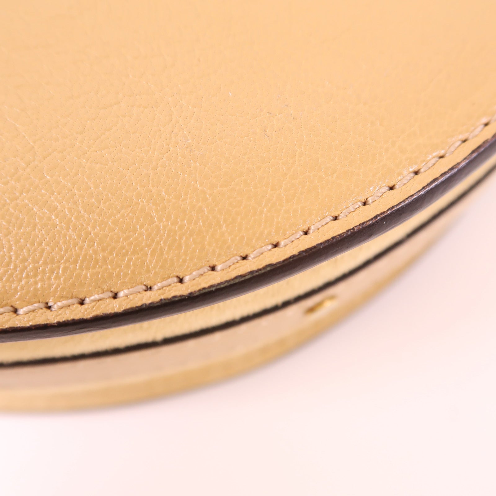 Chloe 牛皮皮革/麂皮皮革Shoulder Bag金扣手挽肩背兩用袋