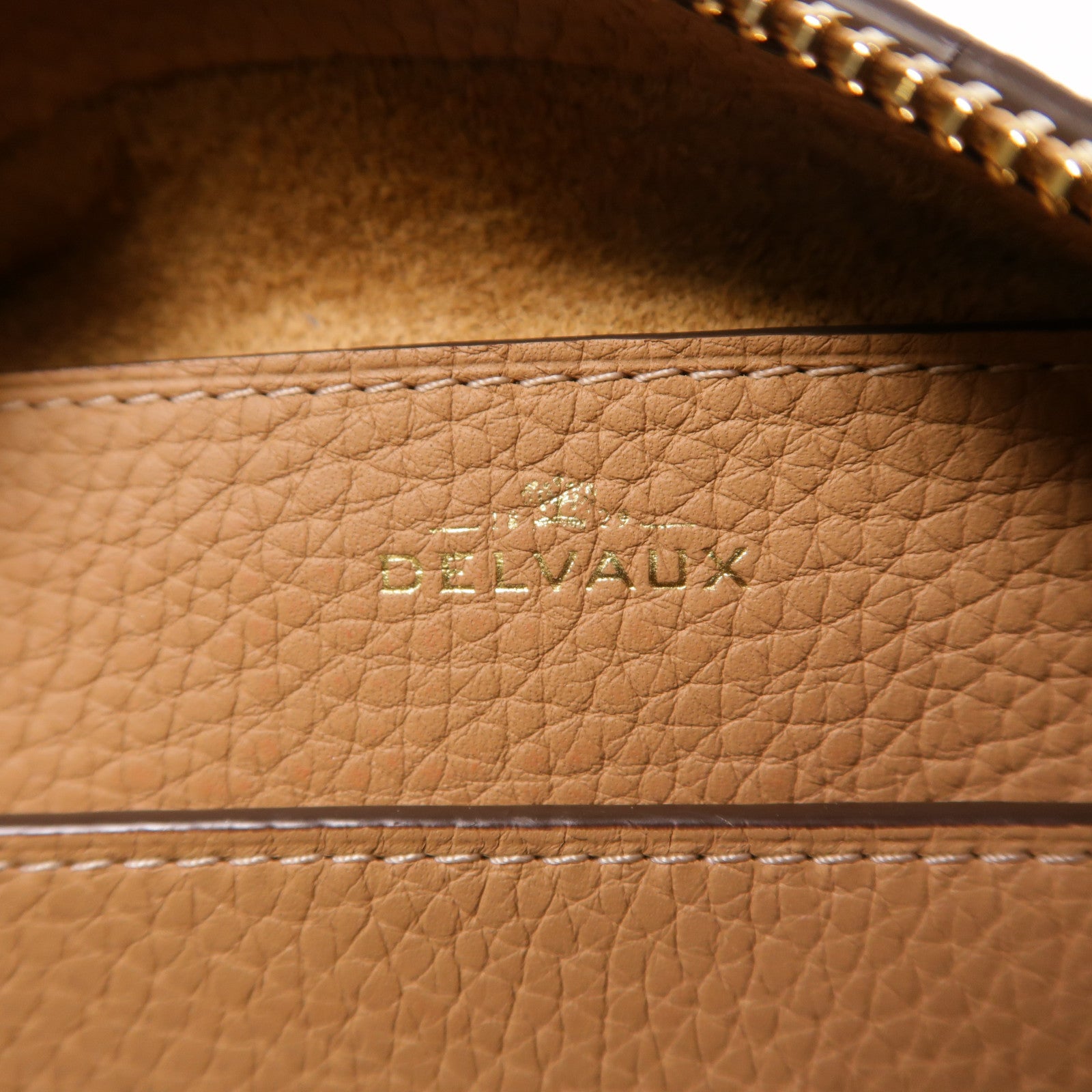 SELECTION 牛皮皮革Delvaux Cool Box Mini金扣手挽肩背兩用袋