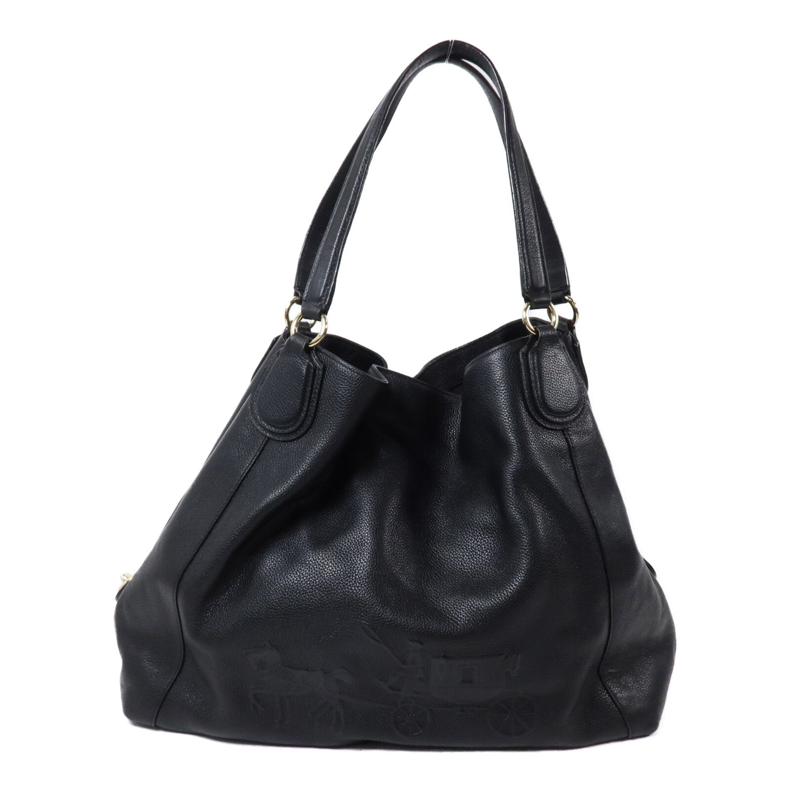 COACH 牛皮皮革Shoulder Bag肩背袋