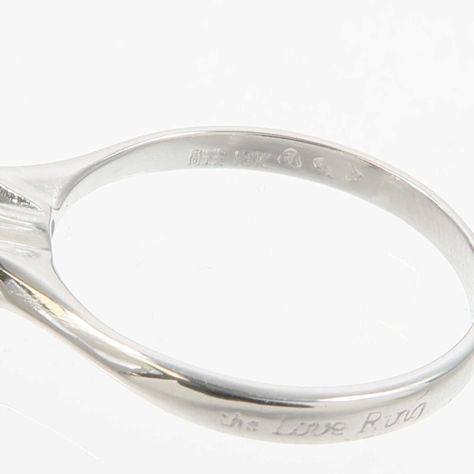 JEWELRY 18K白金Diamond Ring鑽石戒指