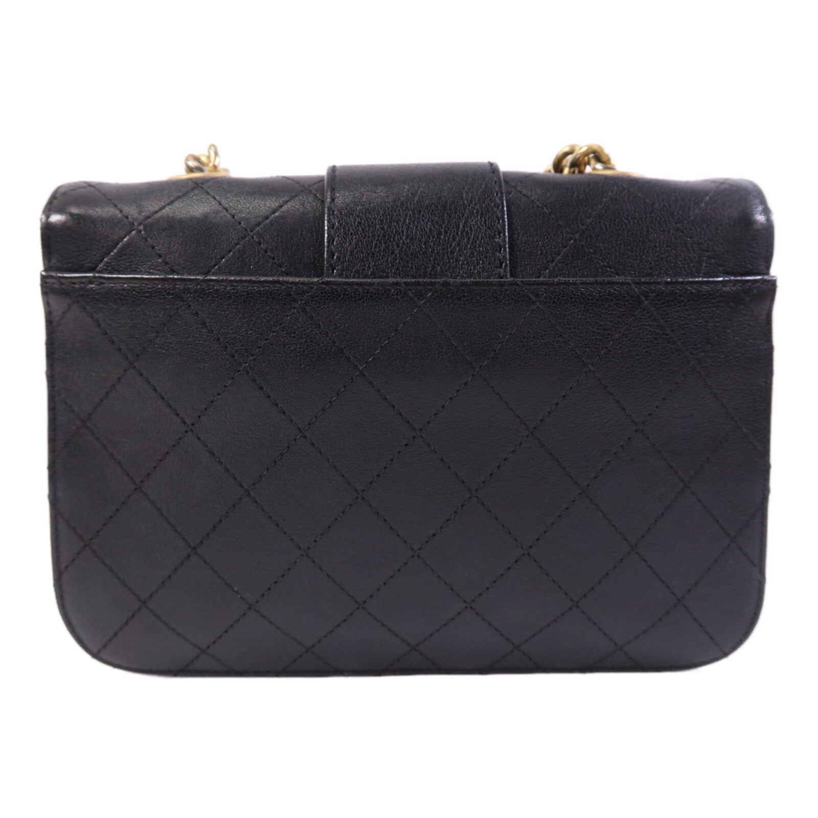 CHANEL 【激減優惠】牛皮皮革Chain Shoulder Bag金扣鏈帶肩背袋