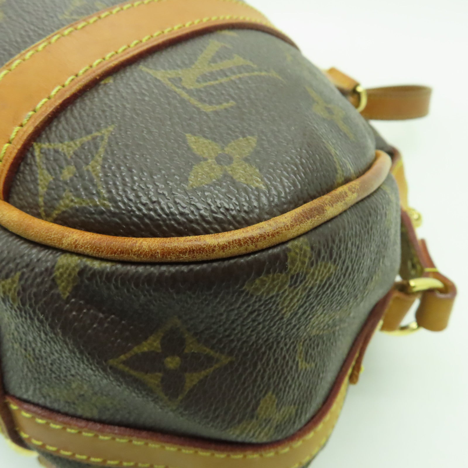 LOUIS VUITTON 【激減優惠】Monogram Stresa GM金扣肩背袋啡色