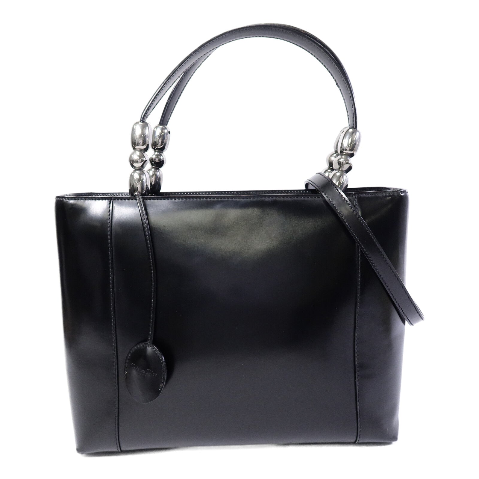 Dior 牛皮皮革Lady Perla Hand Bag手挽肩背兩用袋