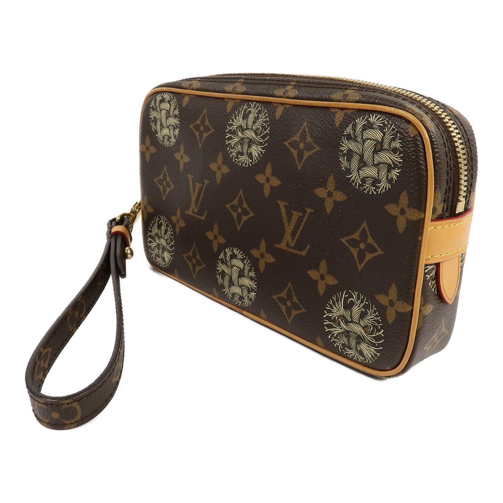 LOUIS VUITTON Monogram Pochette Volca Louis Vuitton x Christopher Nemeth手拿包