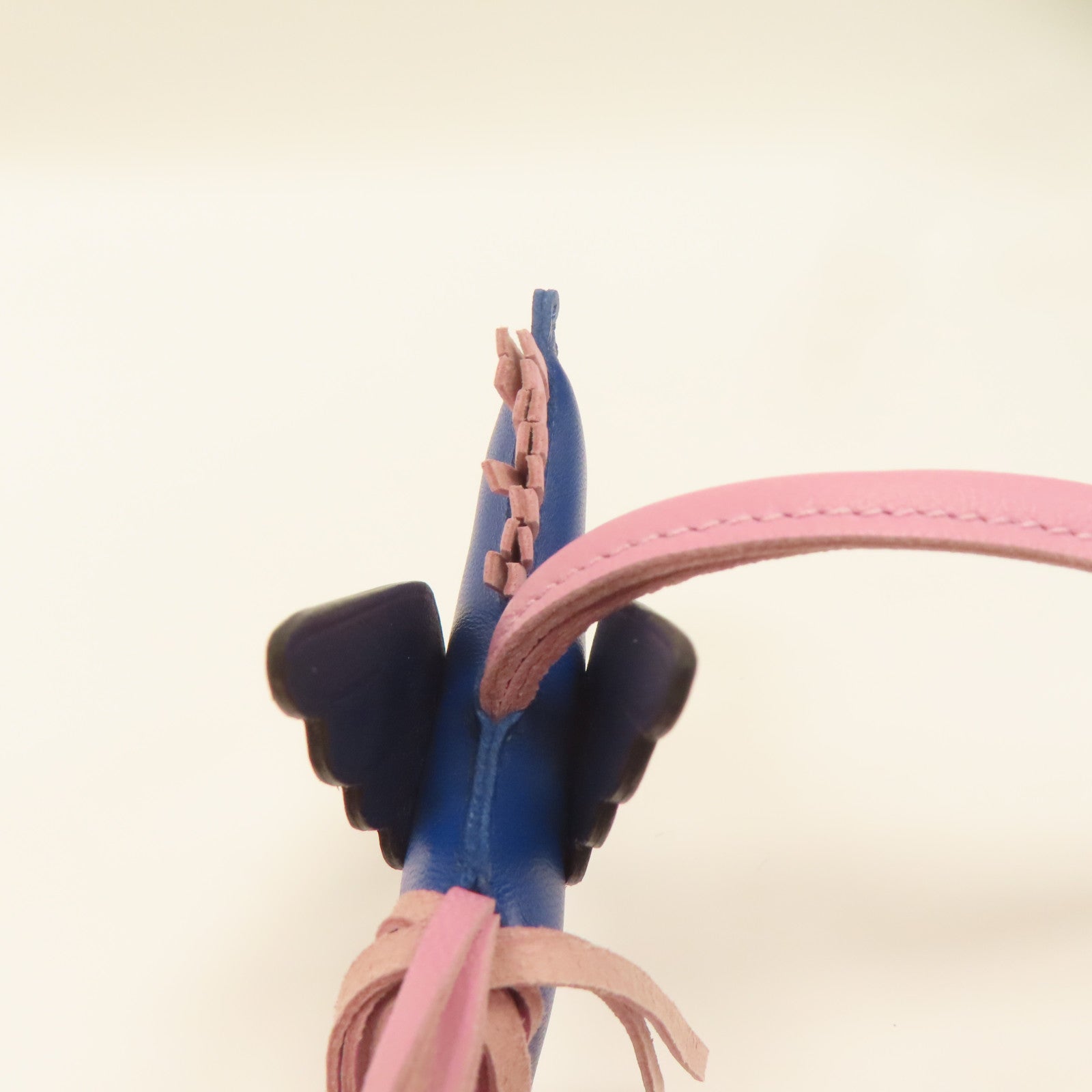HERMES Swift皮革Rodeo Pegase PM掛飾法國藍色/錦葵紫色/藍寶石色