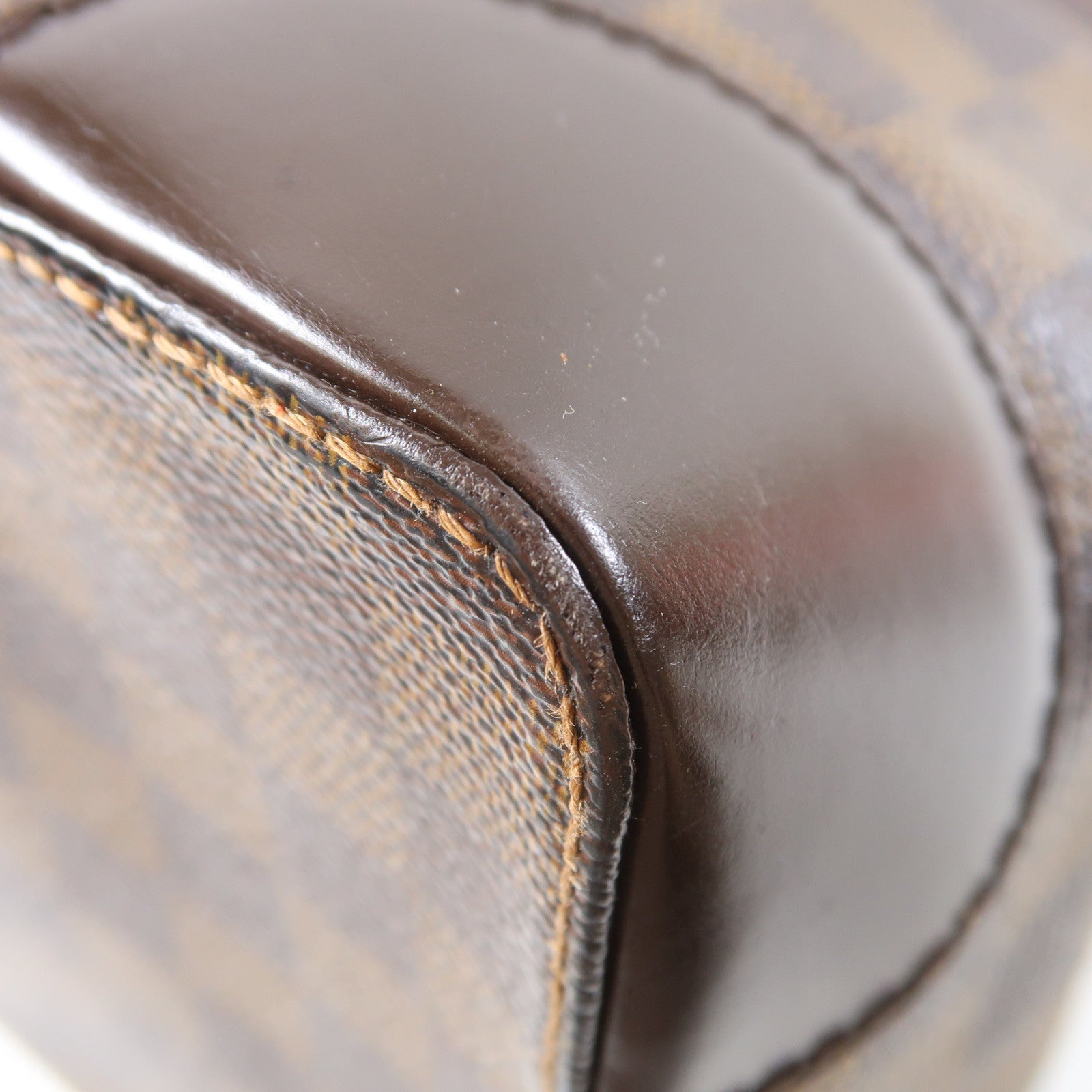 LOUIS VUITTON 【激減優惠】Damier Hampstead MM金扣肩背袋啡色