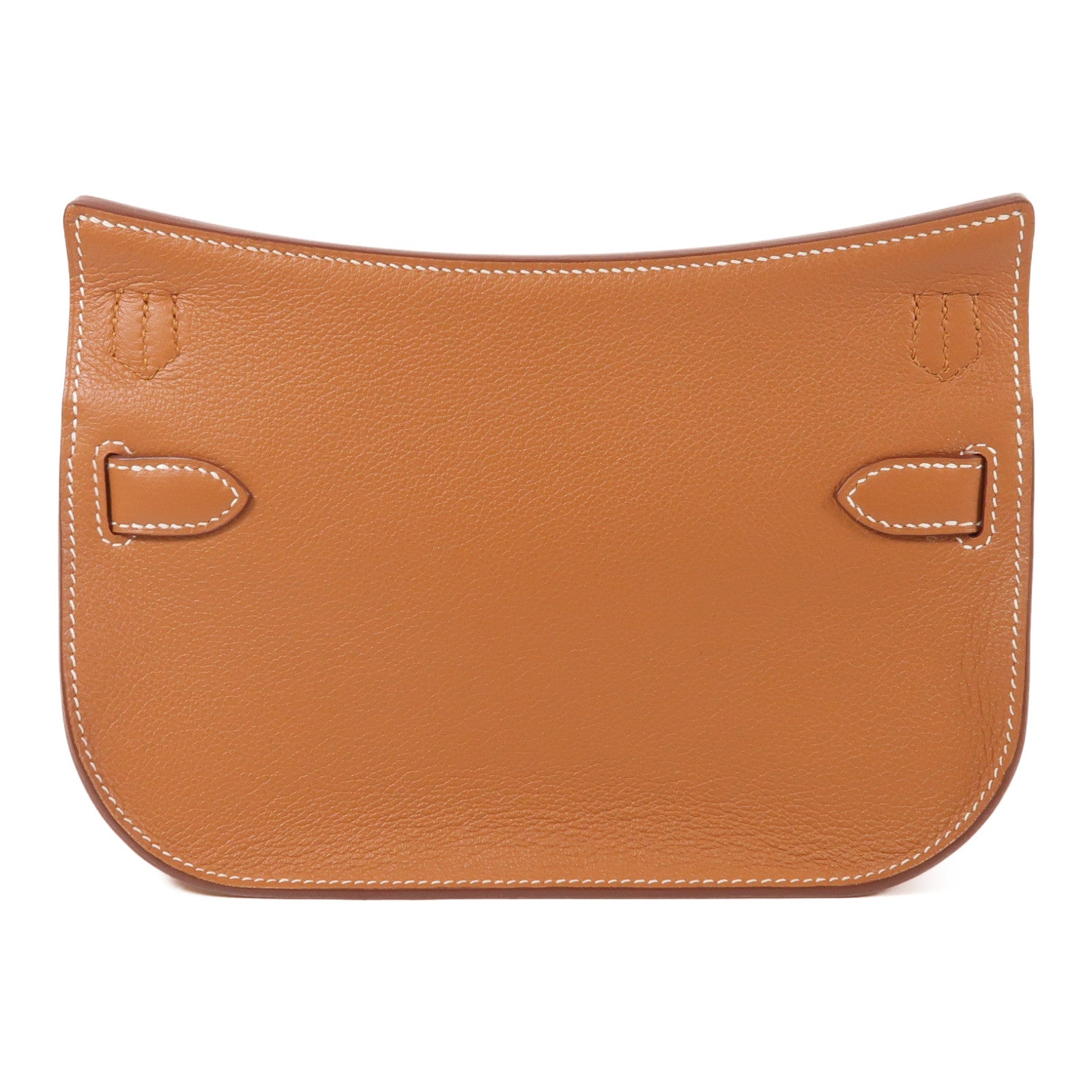 HERMES Evercolor皮革Jypsiere Mini金扣肩背袋