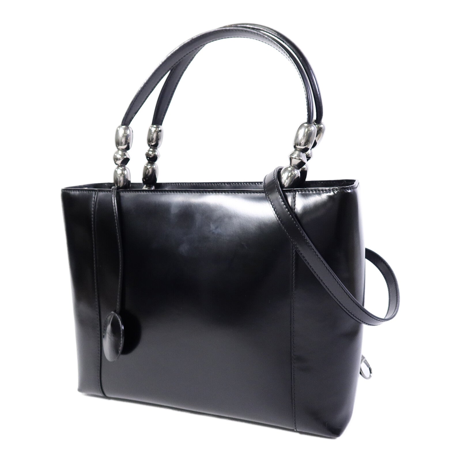 Dior 牛皮皮革Lady Perla Hand Bag手挽肩背兩用袋