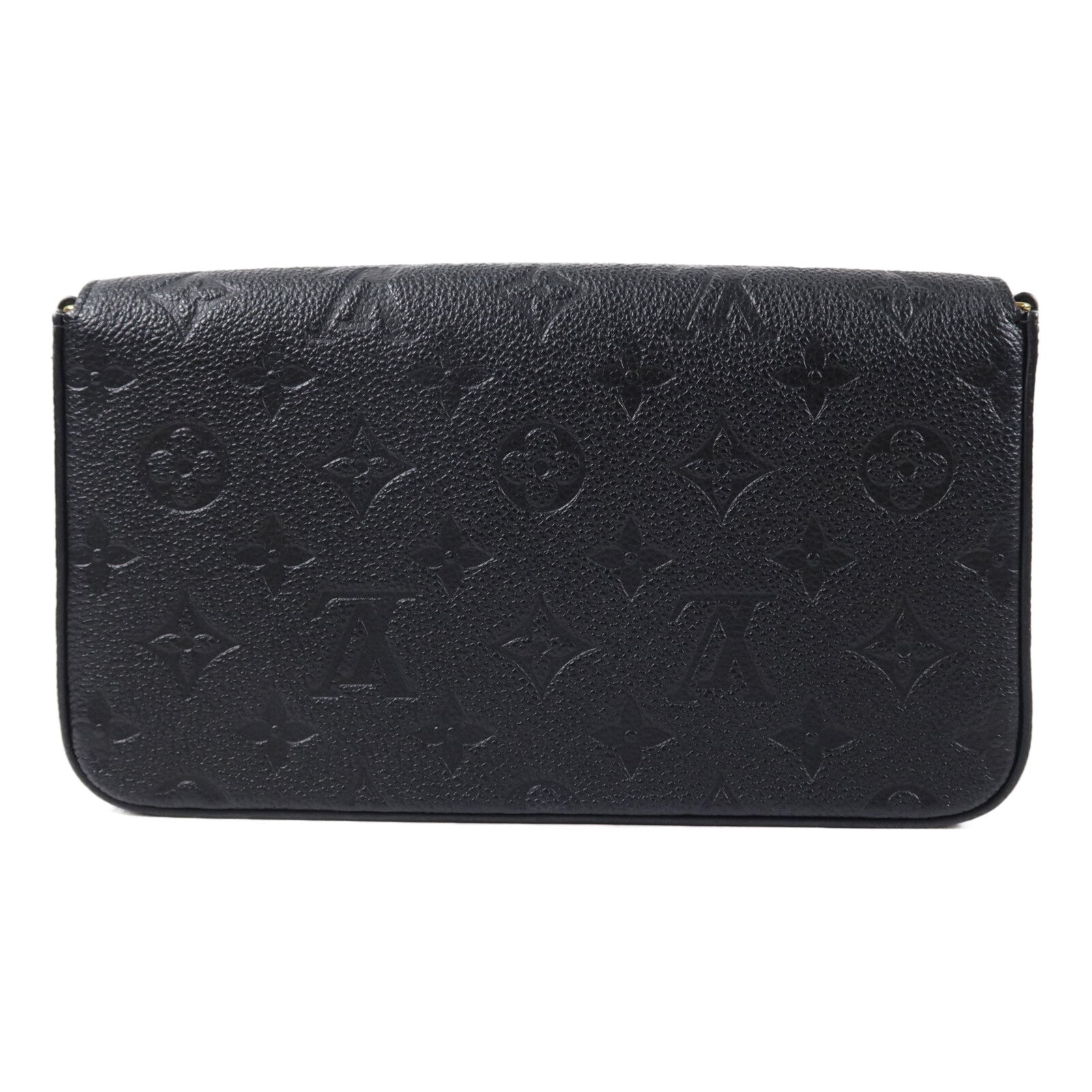 LOUIS VUITTON Monogram Empreinte Felicie Pochette金扣肩背袋