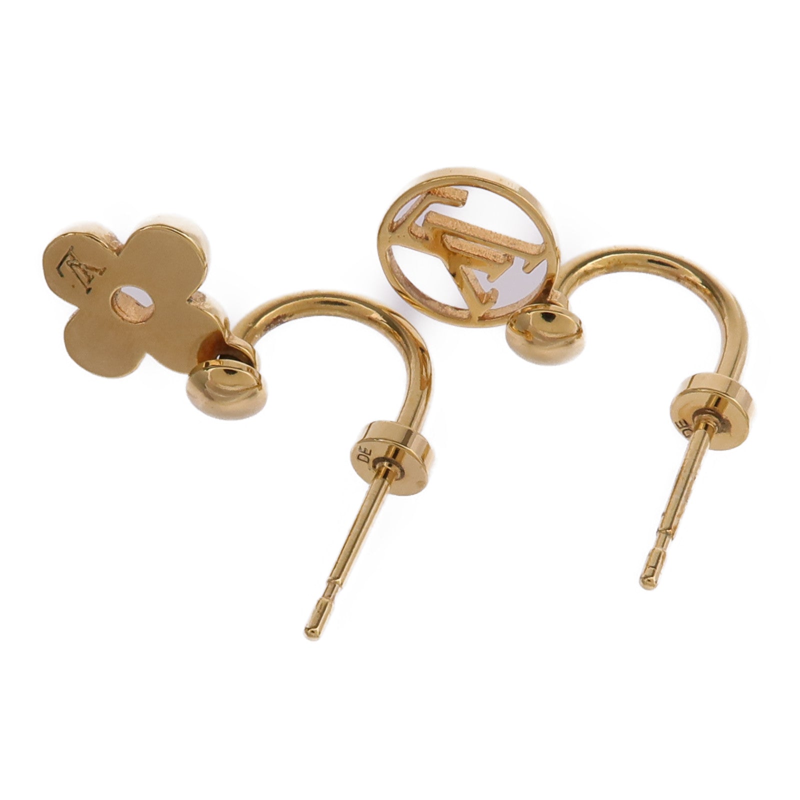 LOUIS VUITTON 金屬Blooming Earrings耳環