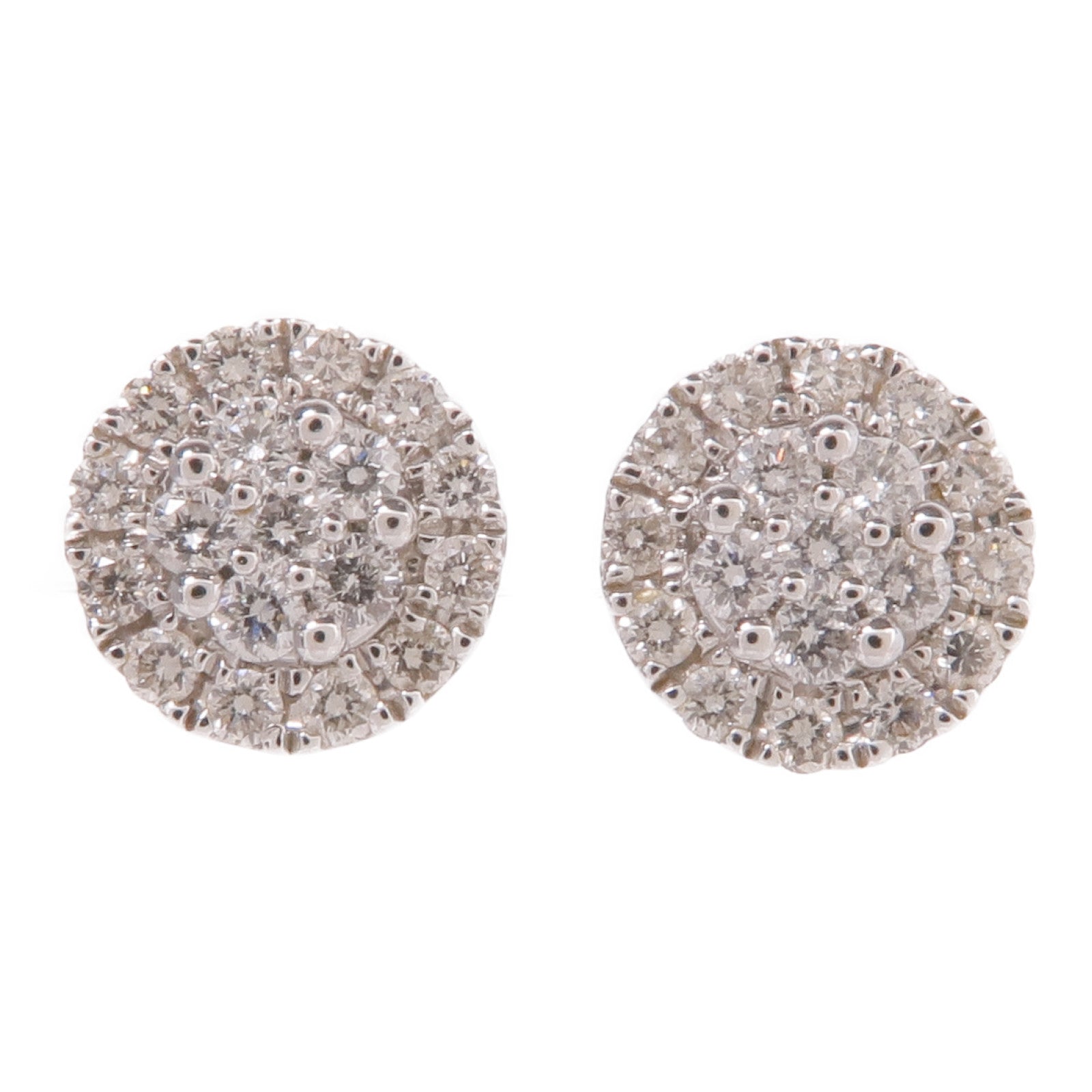JEWELRY 18K白金Diamond Earrings鑽石耳環