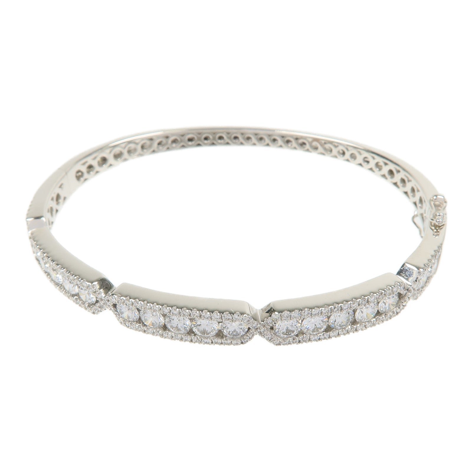 JEWELRY 18K白金Diamond Bracelet鑽石手鐲