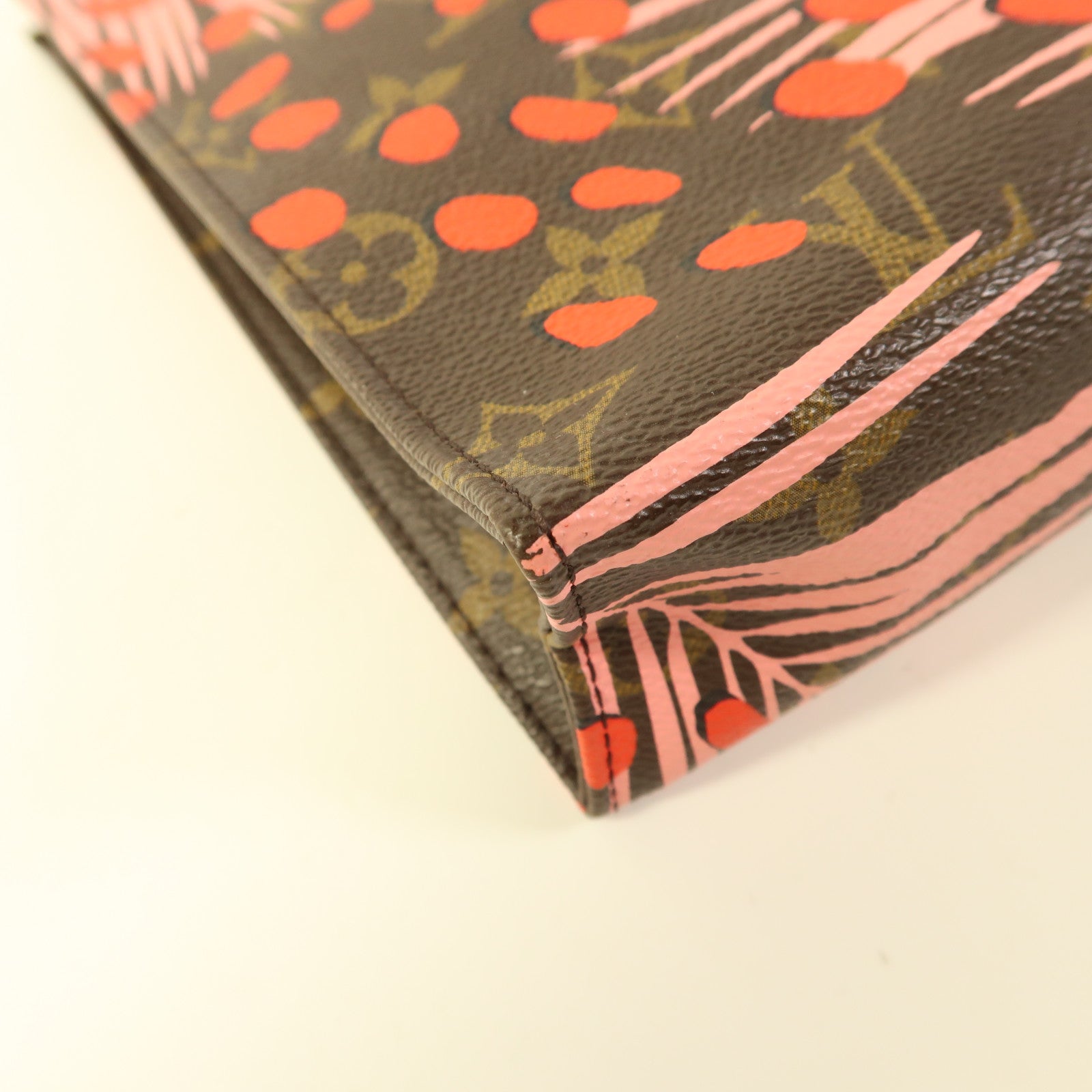 LOUIS VUITTON Monogram Jungle Dots Toiletry Pouch金扣小袋