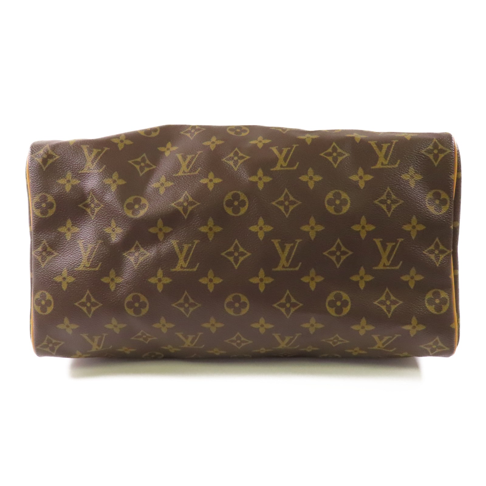 LOUIS VUITTON Monogram Speedy 35金扣手挽袋