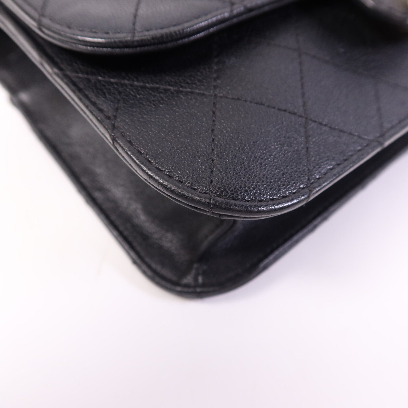 CHANEL 【激減優惠】牛皮皮革Chain Shoulder Bag金扣鏈帶肩背袋